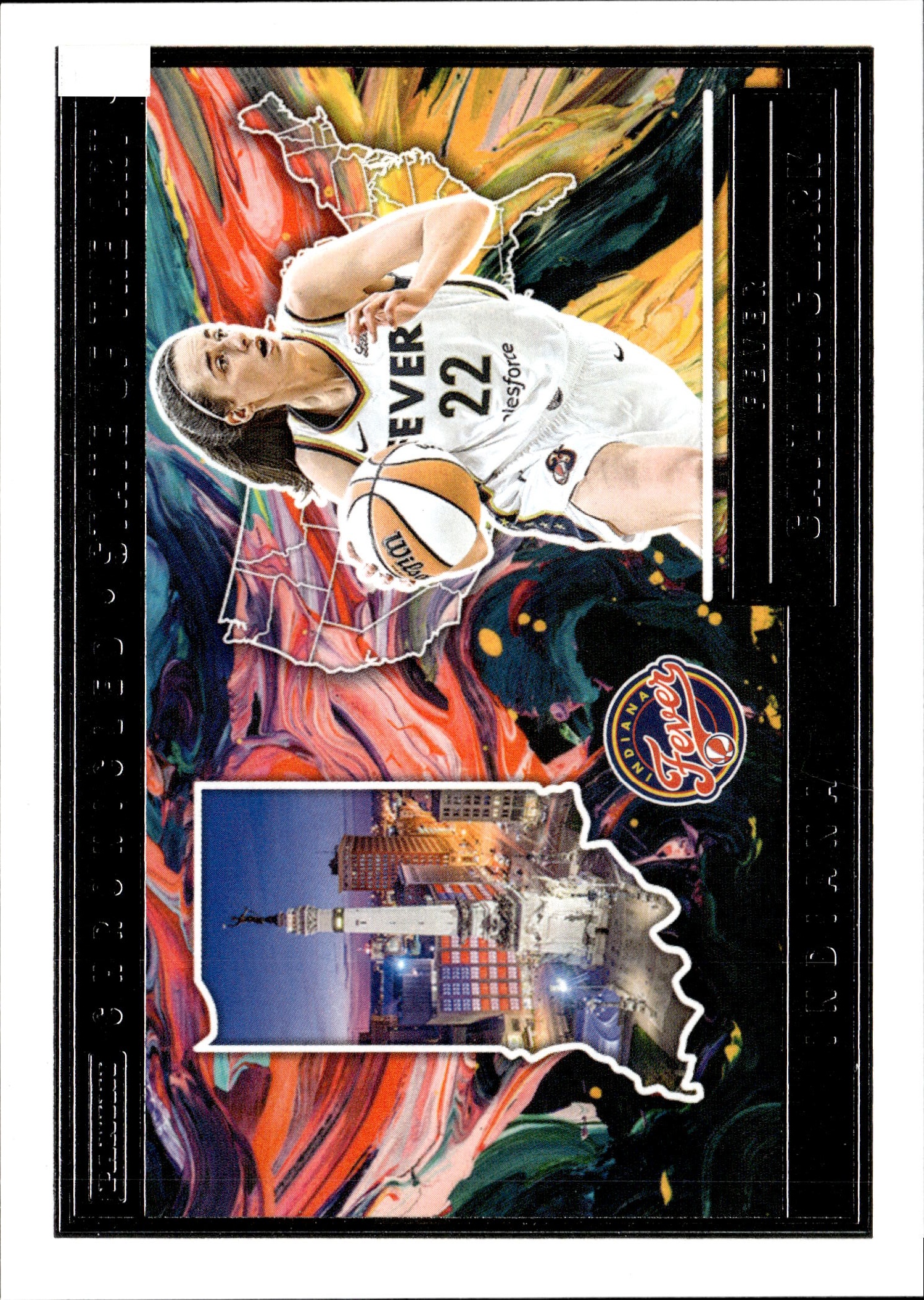 2025 Caitlin Clark Chron Caitlin Clark graded slab
