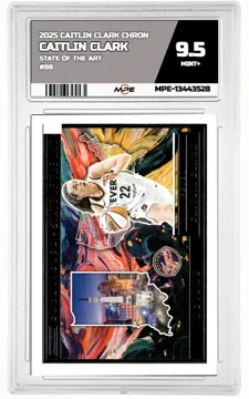 2025 CAITLIN CLARK CHRON STATE OF THE ART #88 CAITLIN CLARK MPE 9.5 MINT+ — graded card up for auction
