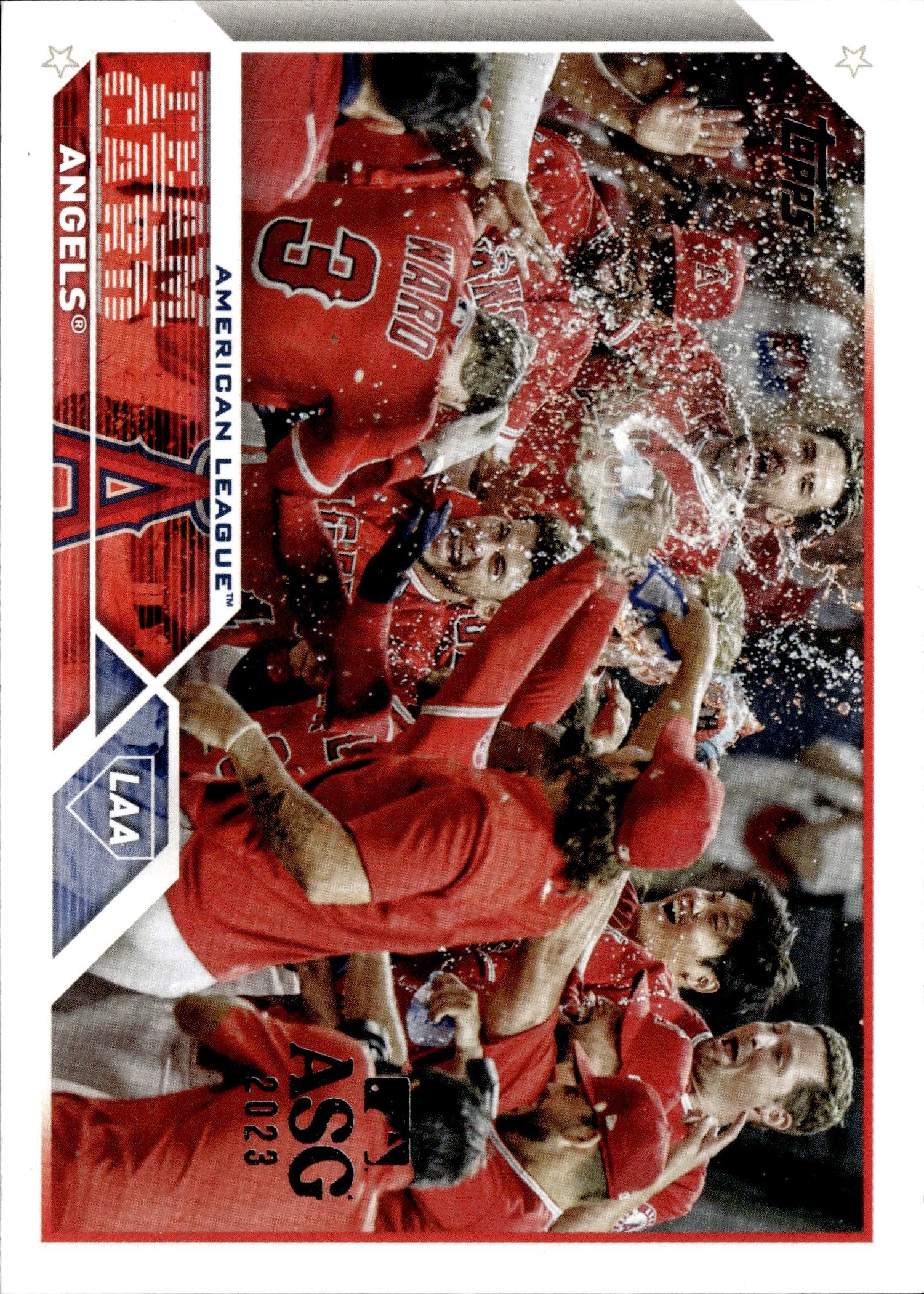 2023 Topps Los Angeles Angels graded slab