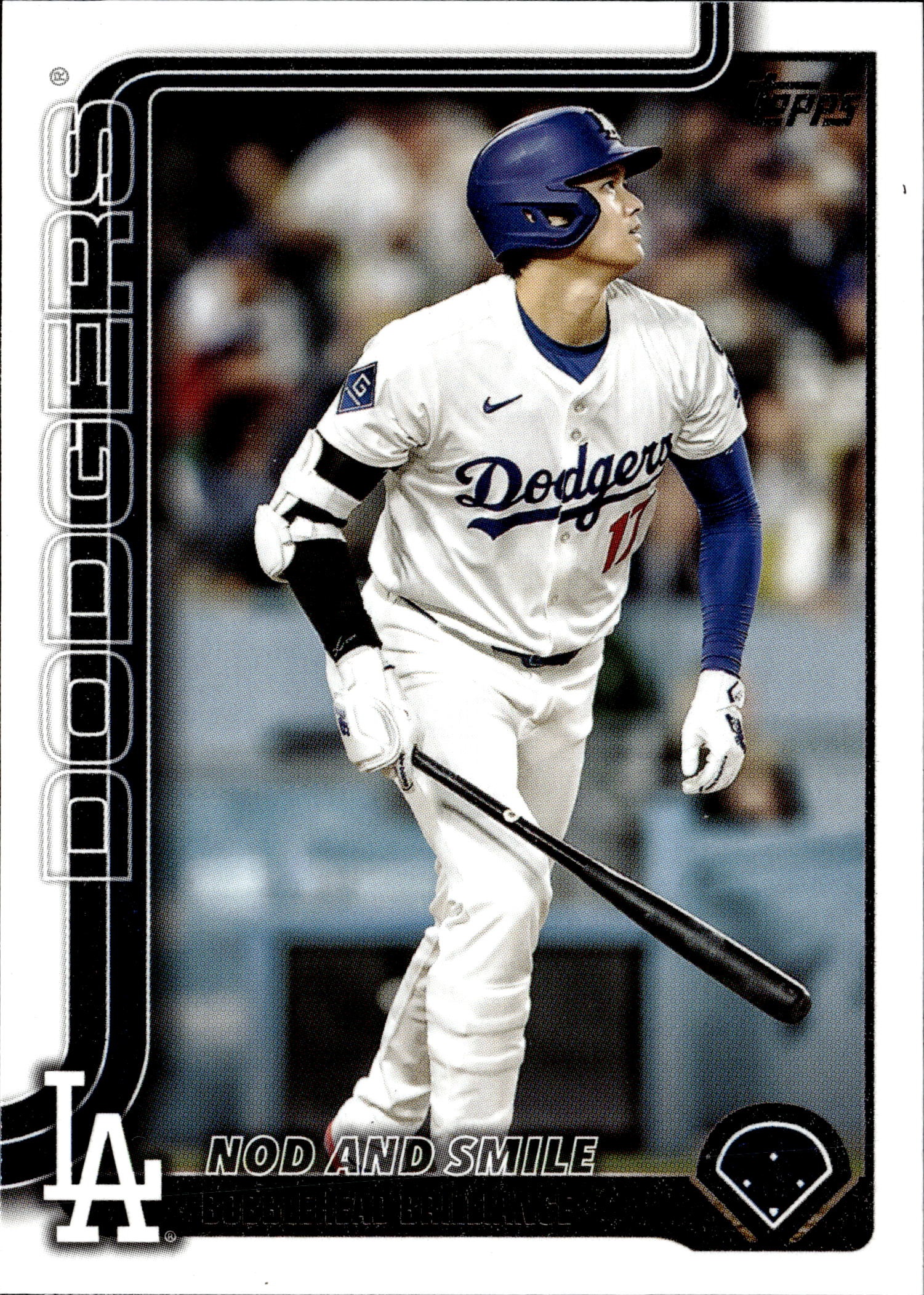 2025 Topps Update Nod And Smile graded slab