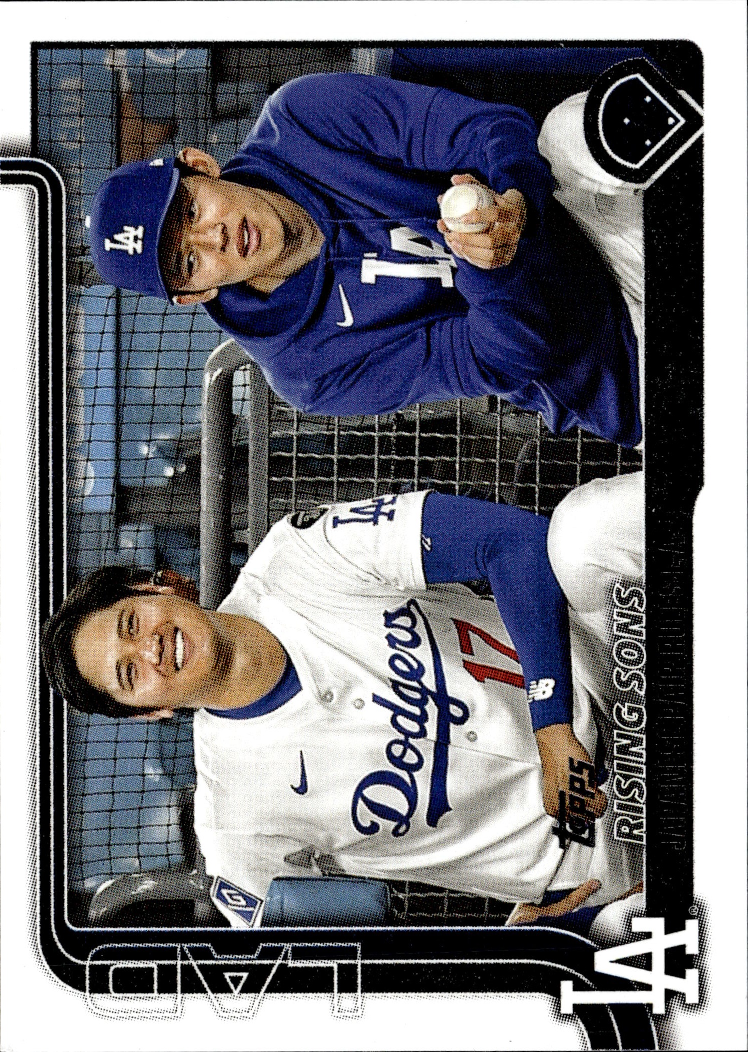 2025 Topps Update Shohei Ohtani / Roki Sasaki graded slab