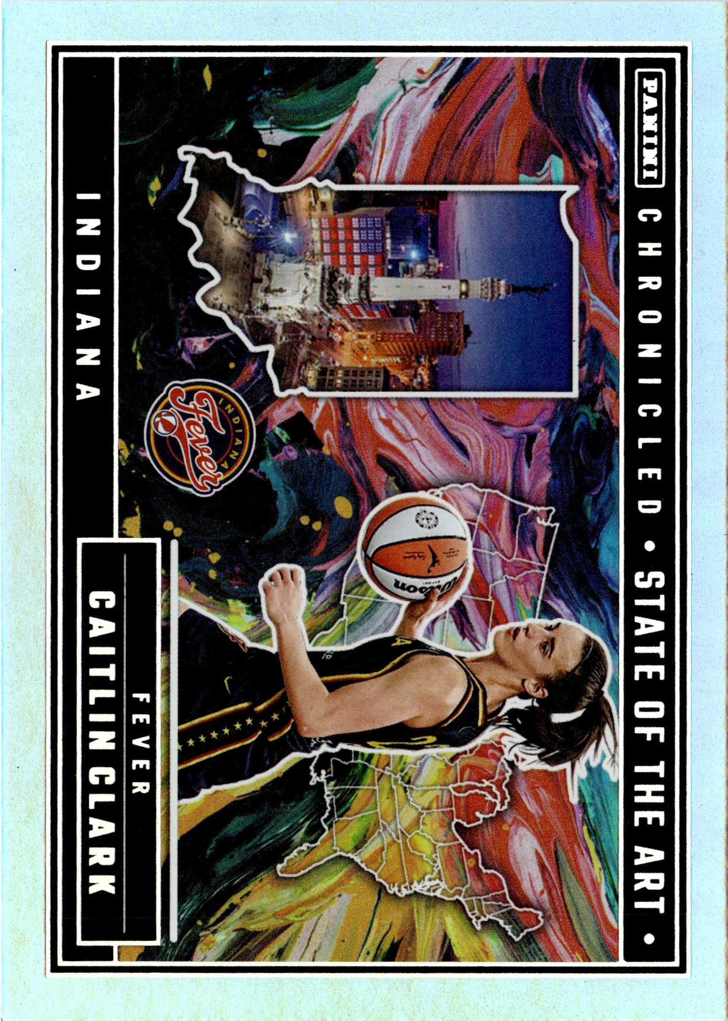 2025 Caitlin Clark Chron Caitlin Clark graded slab