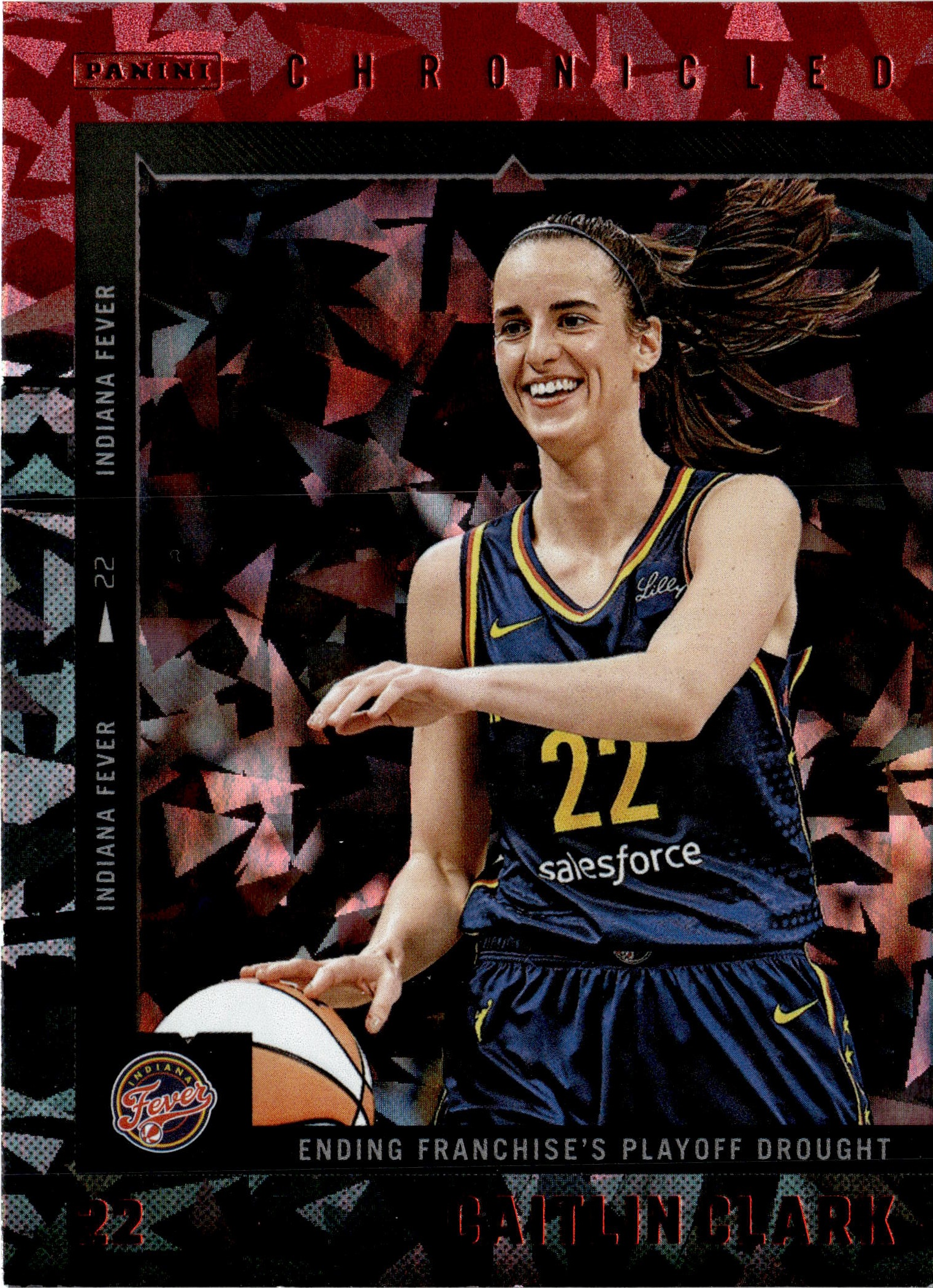 2025 Caitlin Clark Chron Caitlin Clark graded slab