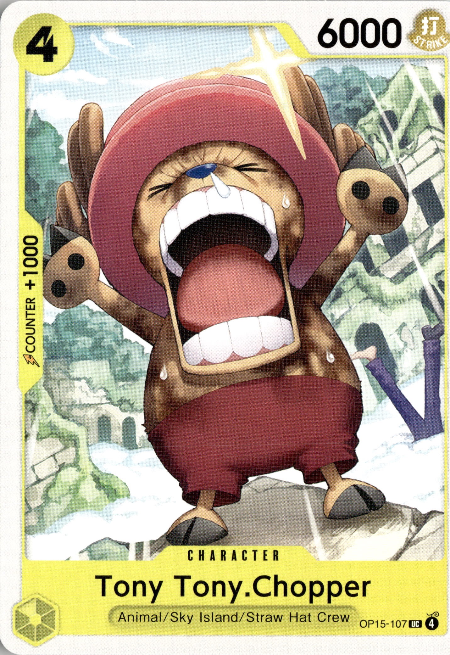 2026 One Piece Op15 En Tony Tony.Chopper graded slab