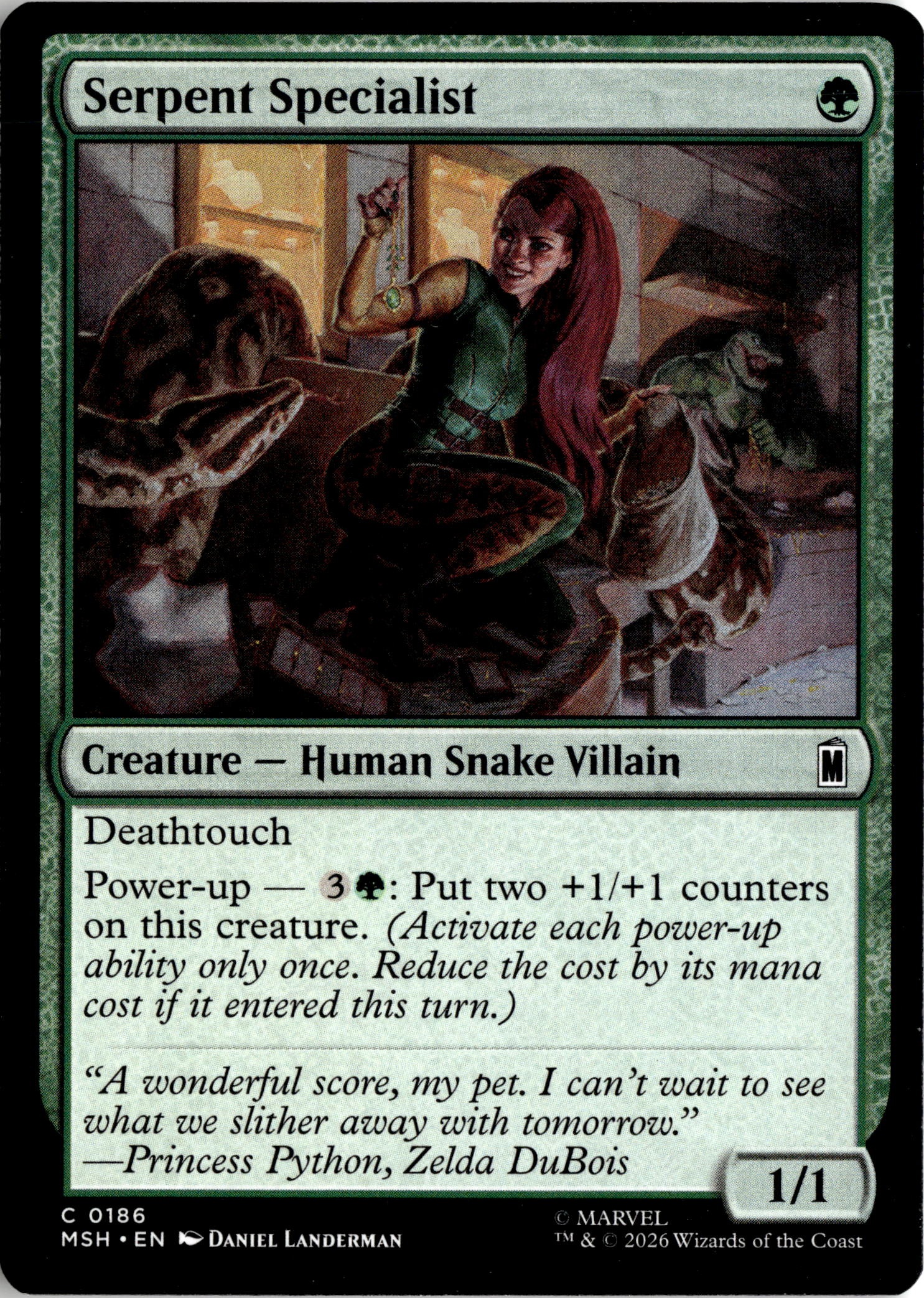 2026 Mtg Msh En Serpent Specialist graded slab