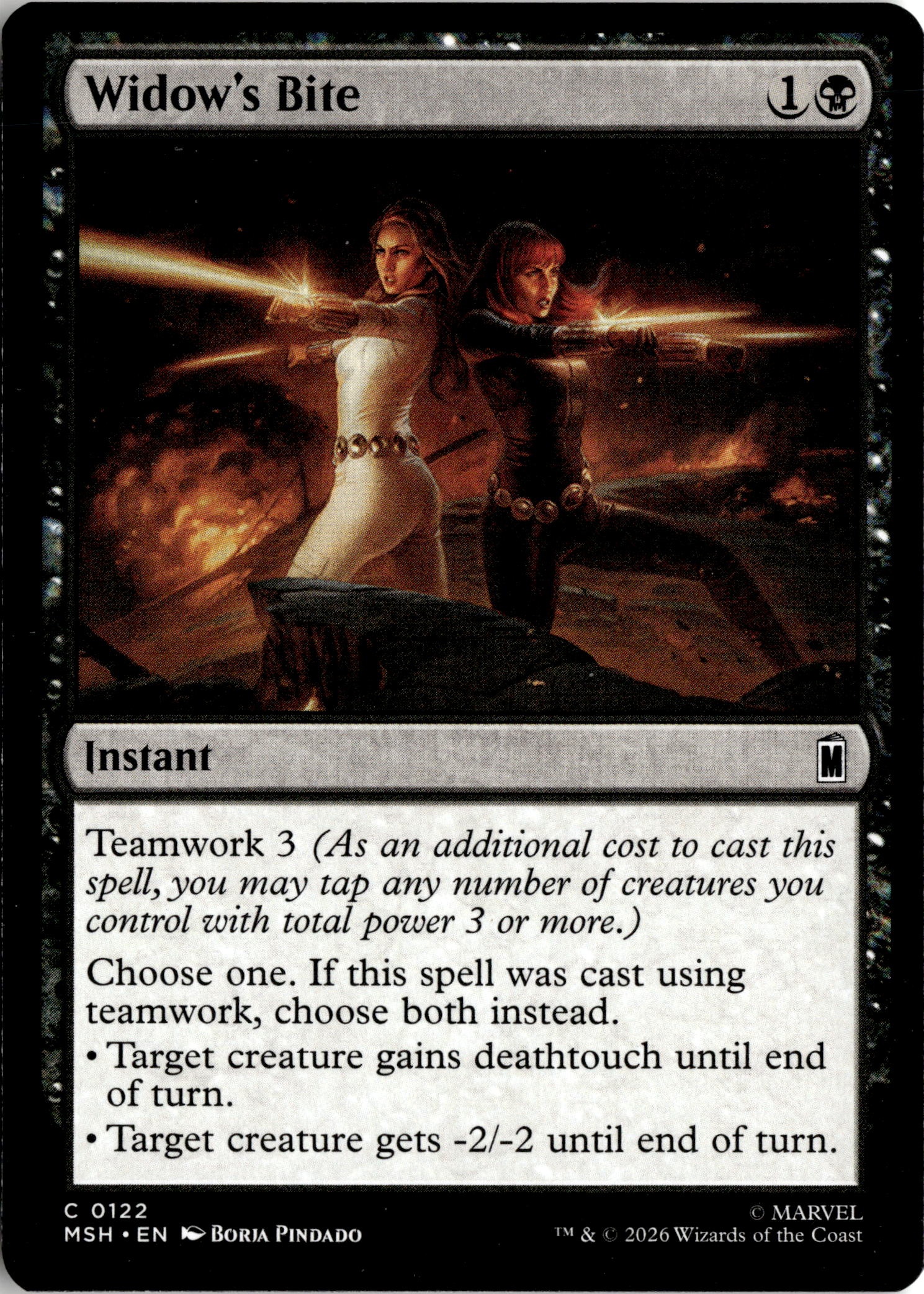 2026 Mtg Msh En Widow'S Bite graded slab