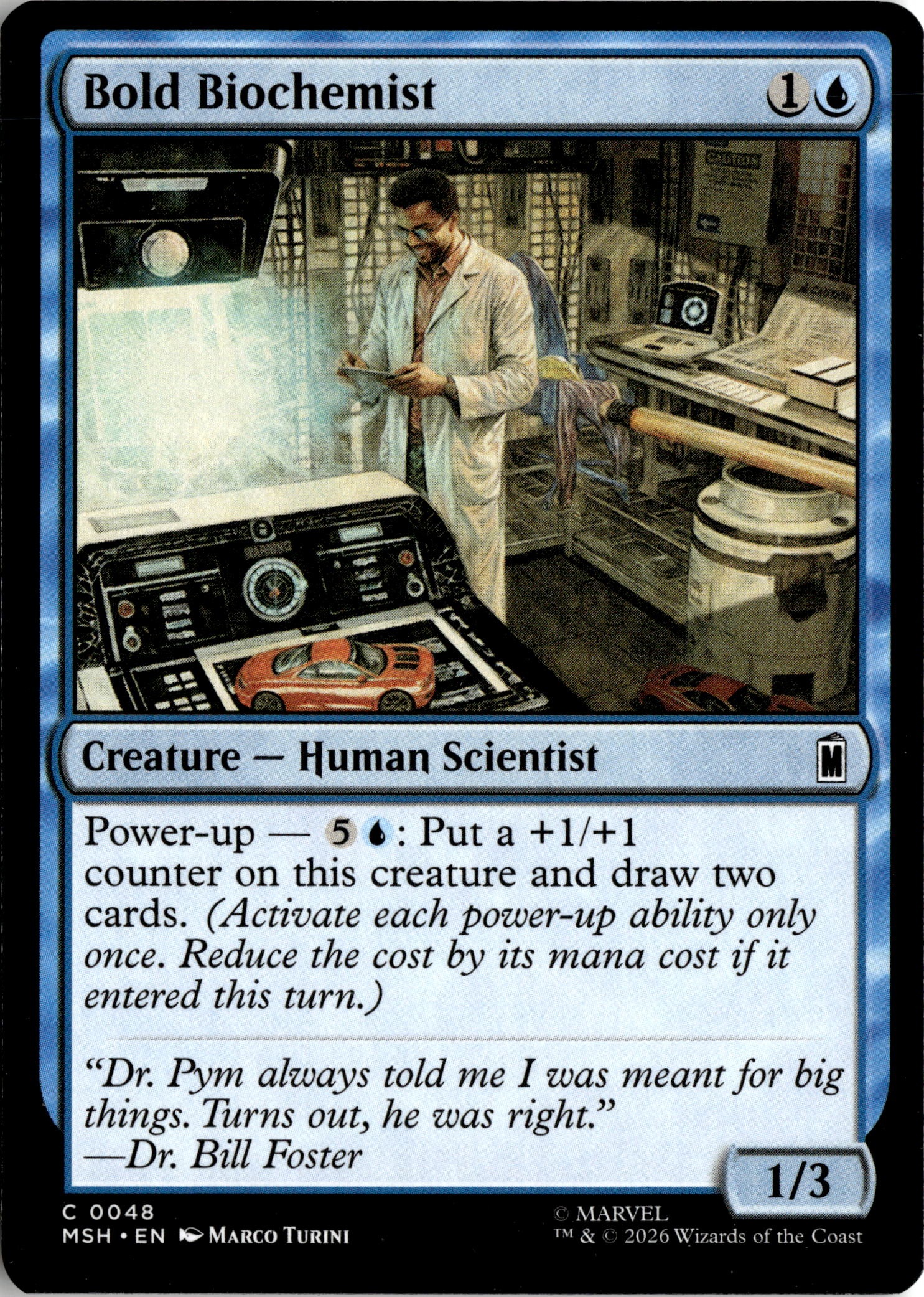 2026 Mtg Msh En Bold Biochemist graded slab