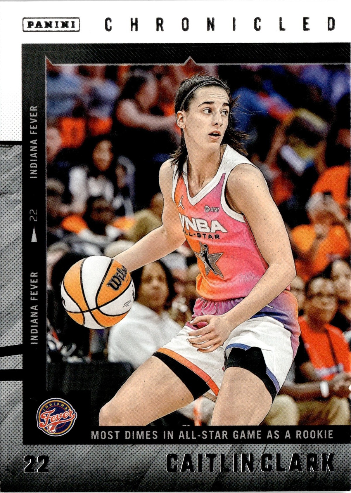 2025 Caitlin Clark Chron Caitlin Clark graded slab