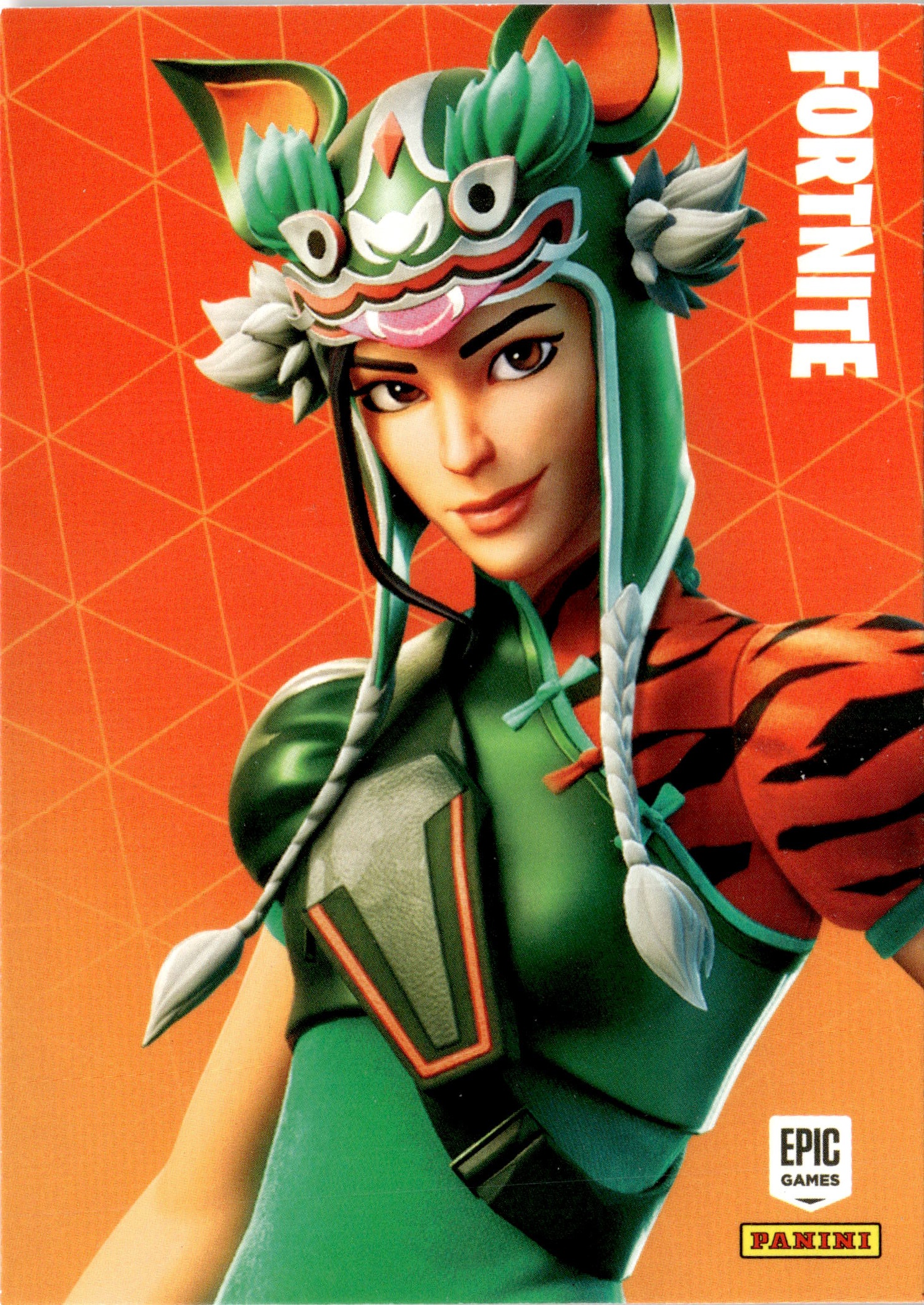 2020 Fortnite Series 2 Tigeress graded slab