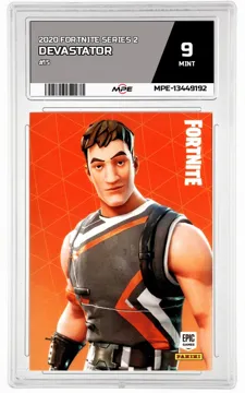 2020 FORTNITE SERIES 2 #15 DEVASTATOR MPE 9 MINT — graded card up for auction