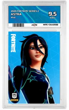 2020 FORTNITE SERIES 2 #148 ASTRA MPE 9.5 MINT+ — graded card up for auction