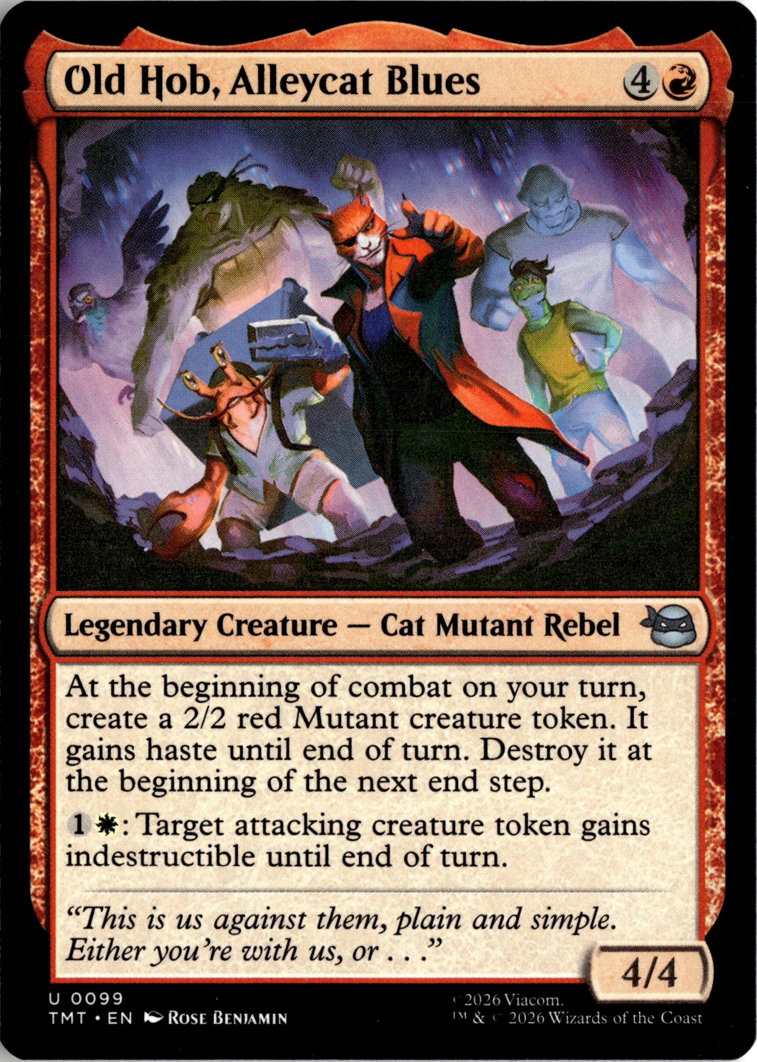 2026 Mtg Tmt En Old Hob, Alleycat Blues graded slab