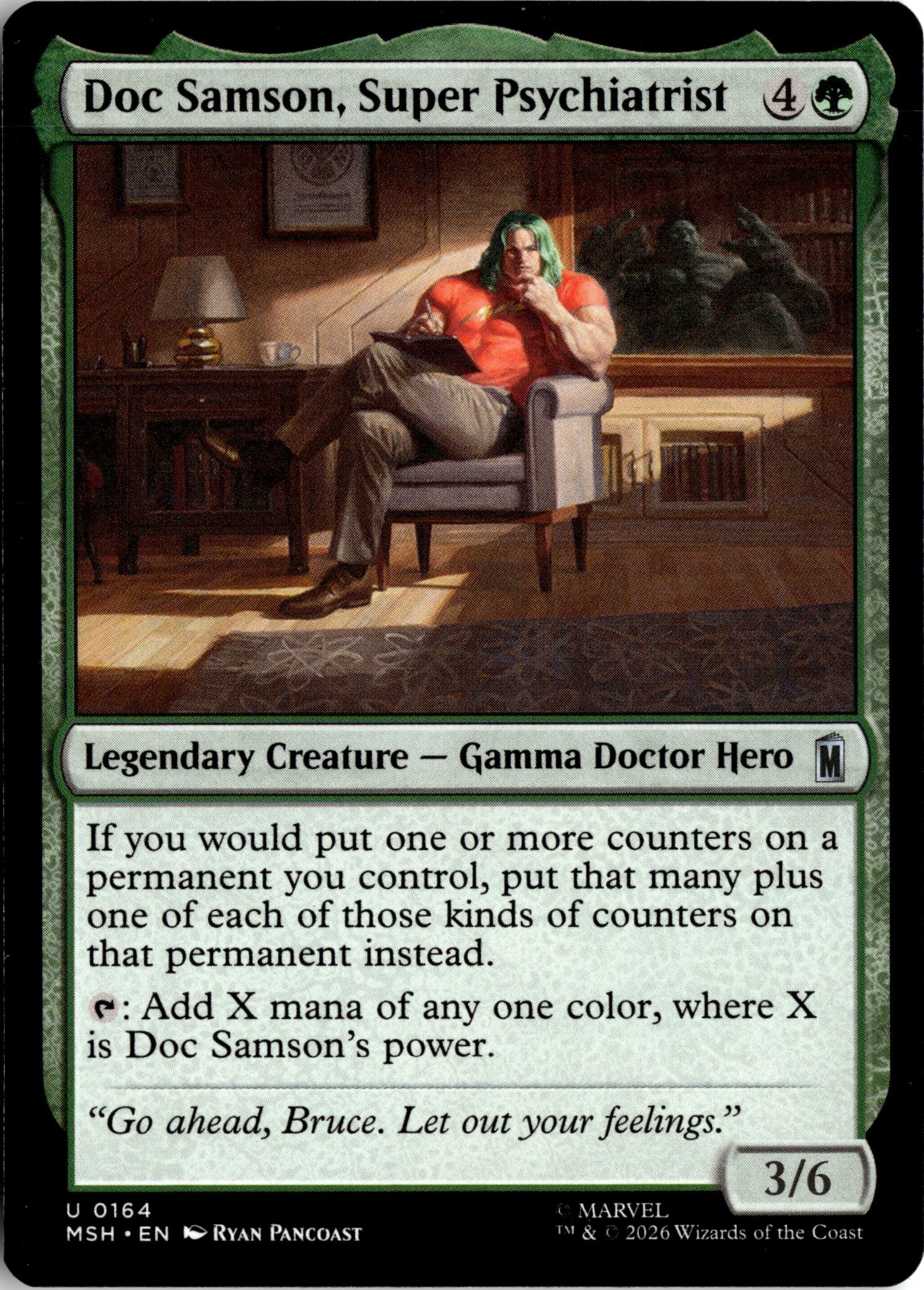 2026 Mtg Msh En Doc Samson, Super Psychiatrist graded slab