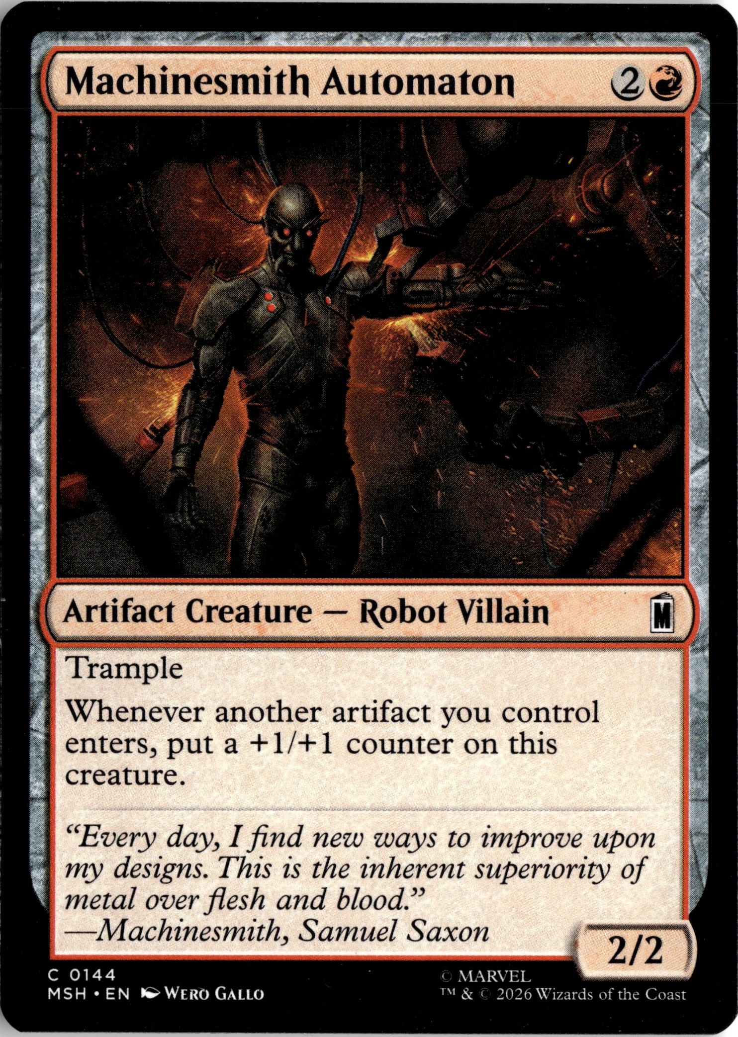 Machinesmith Automaton graded slab