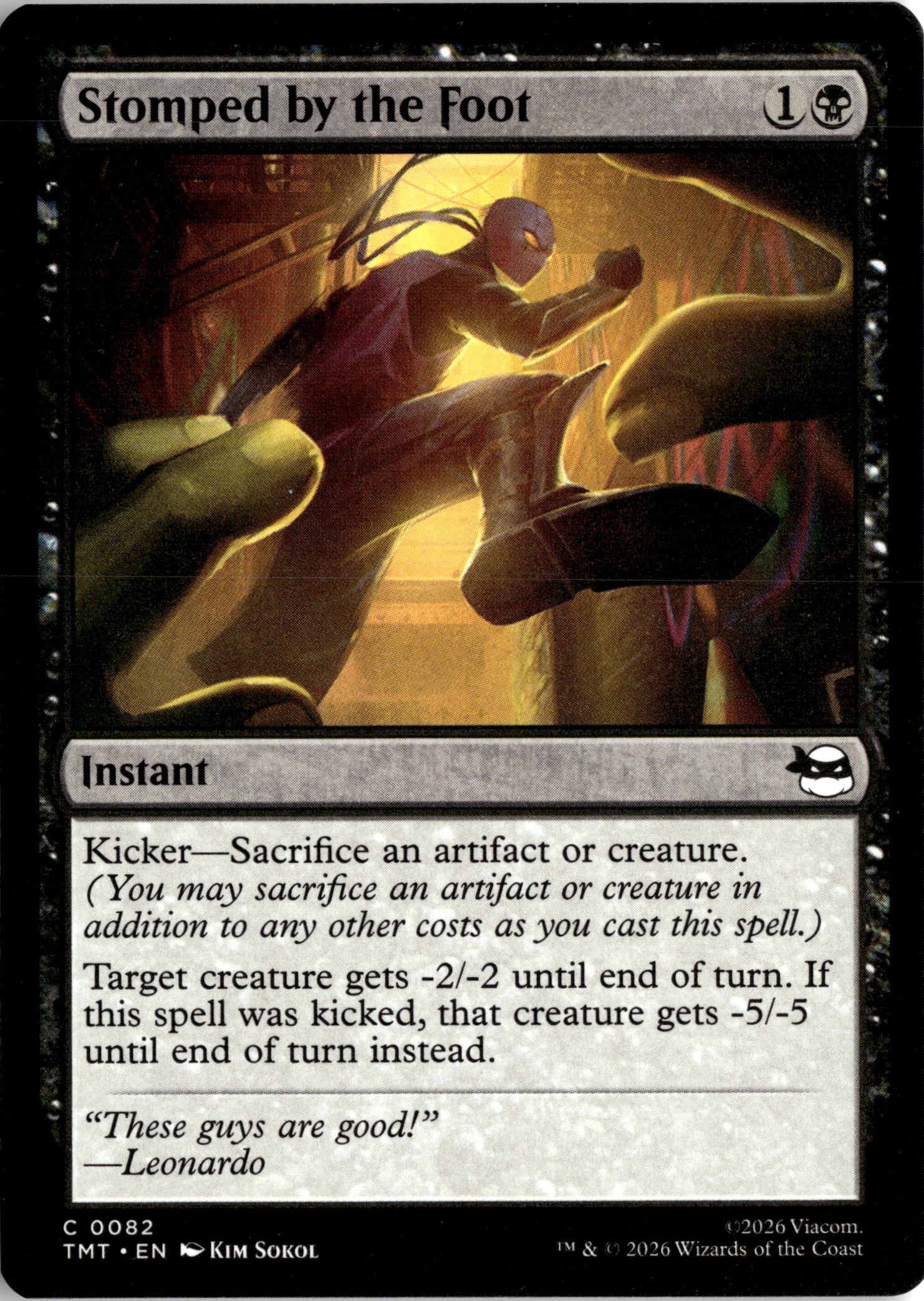 2026 Mtg Tmt En Stomped By The Foot graded slab
