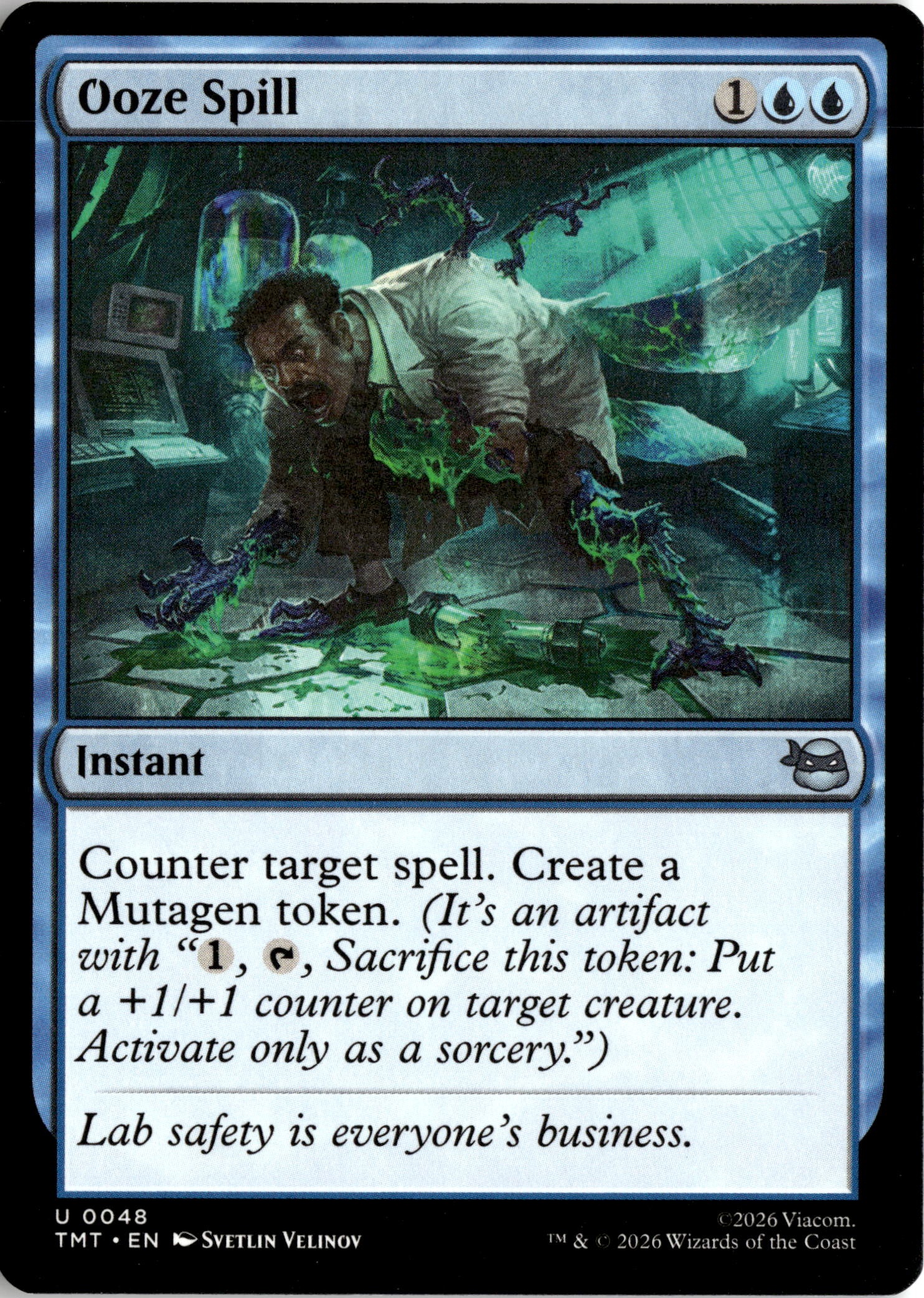 Ooze Spill graded slab