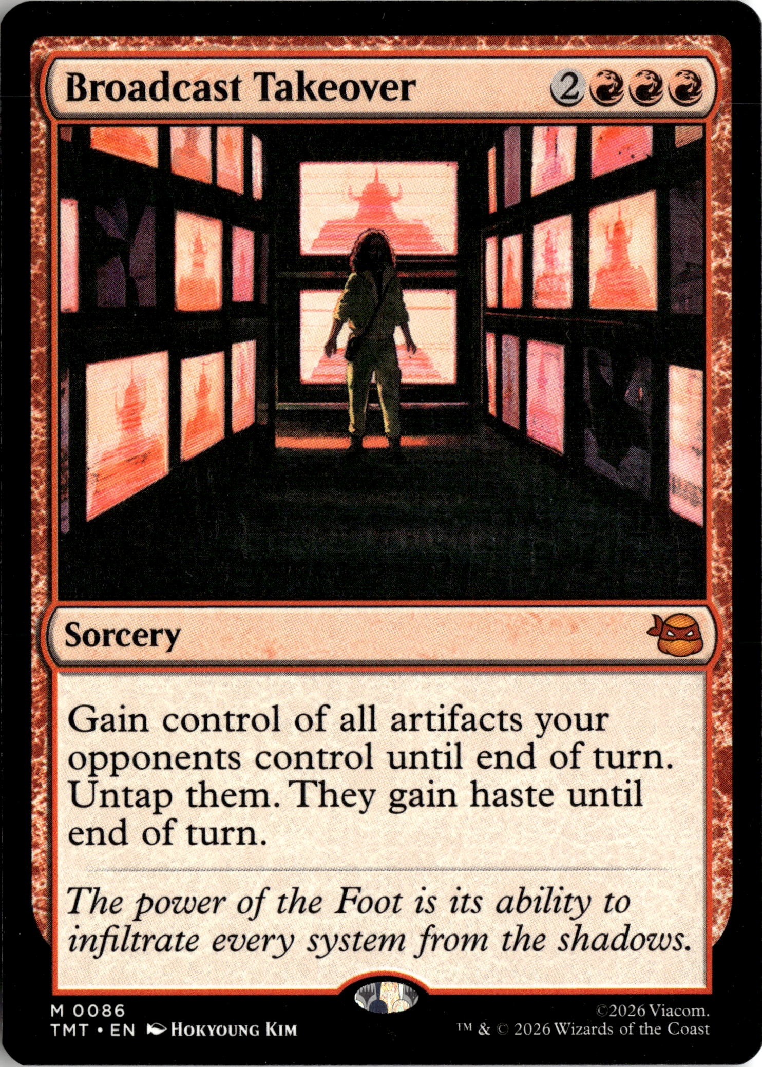 Broadcast Takeover graded slab