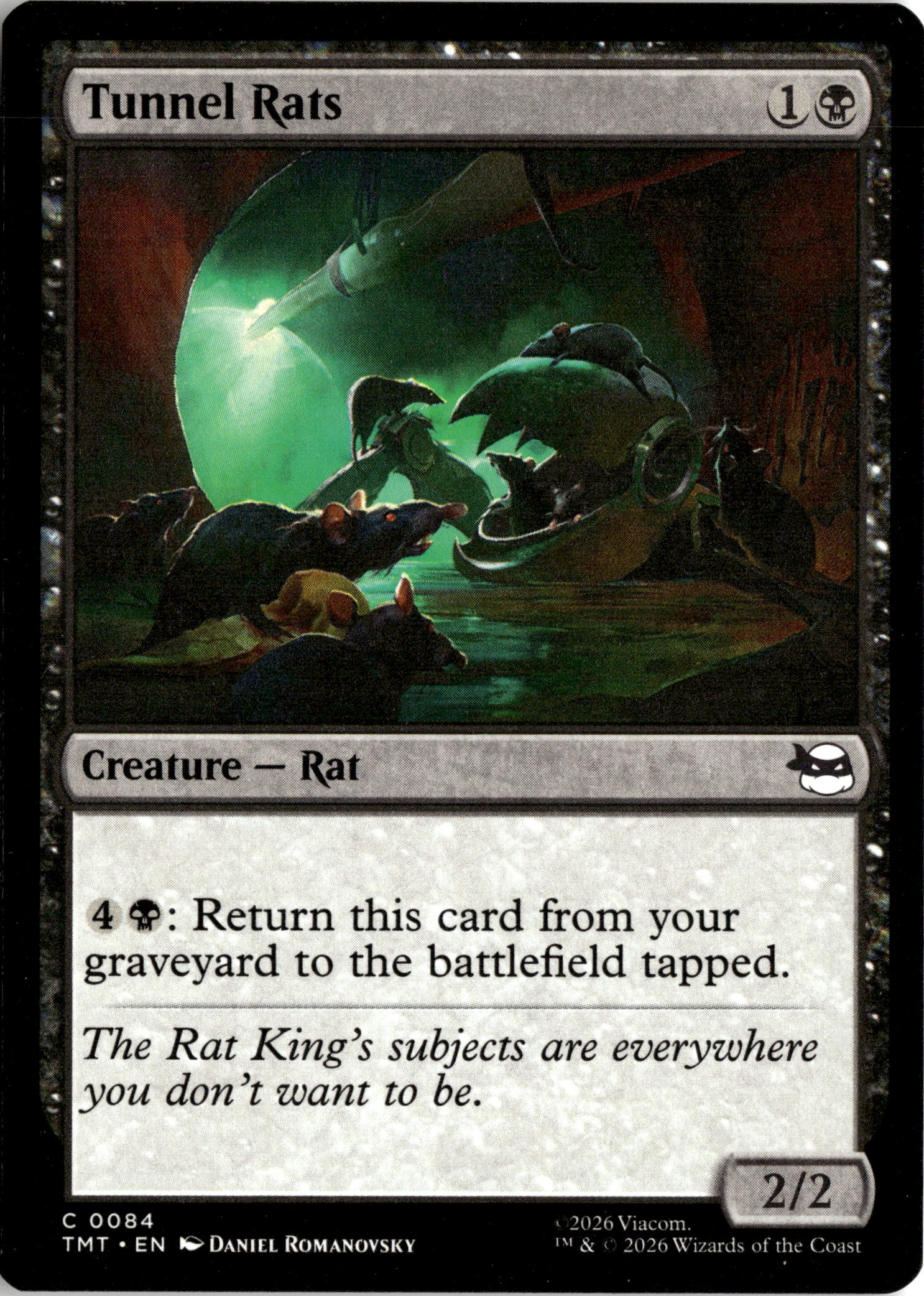 2026 Mtg Tmt En Tunnel Rats graded slab
