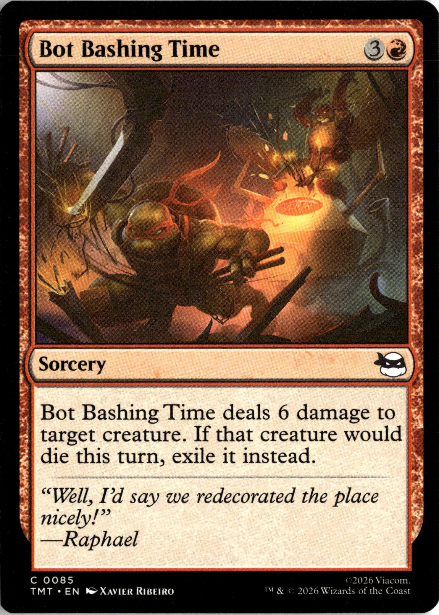 2026 Mtg Tmt En Bot Bashing Time graded slab
