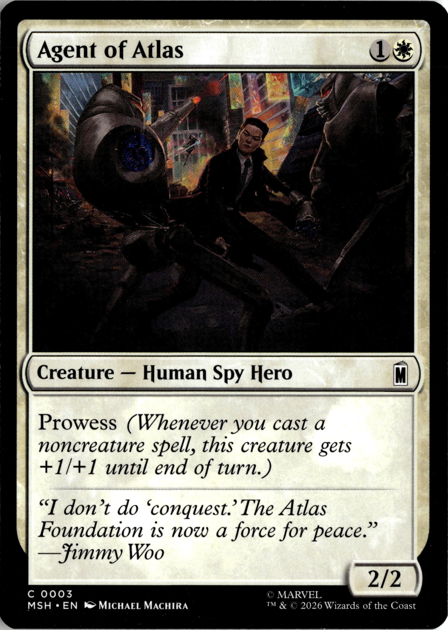 Agent Of Atlas graded slab