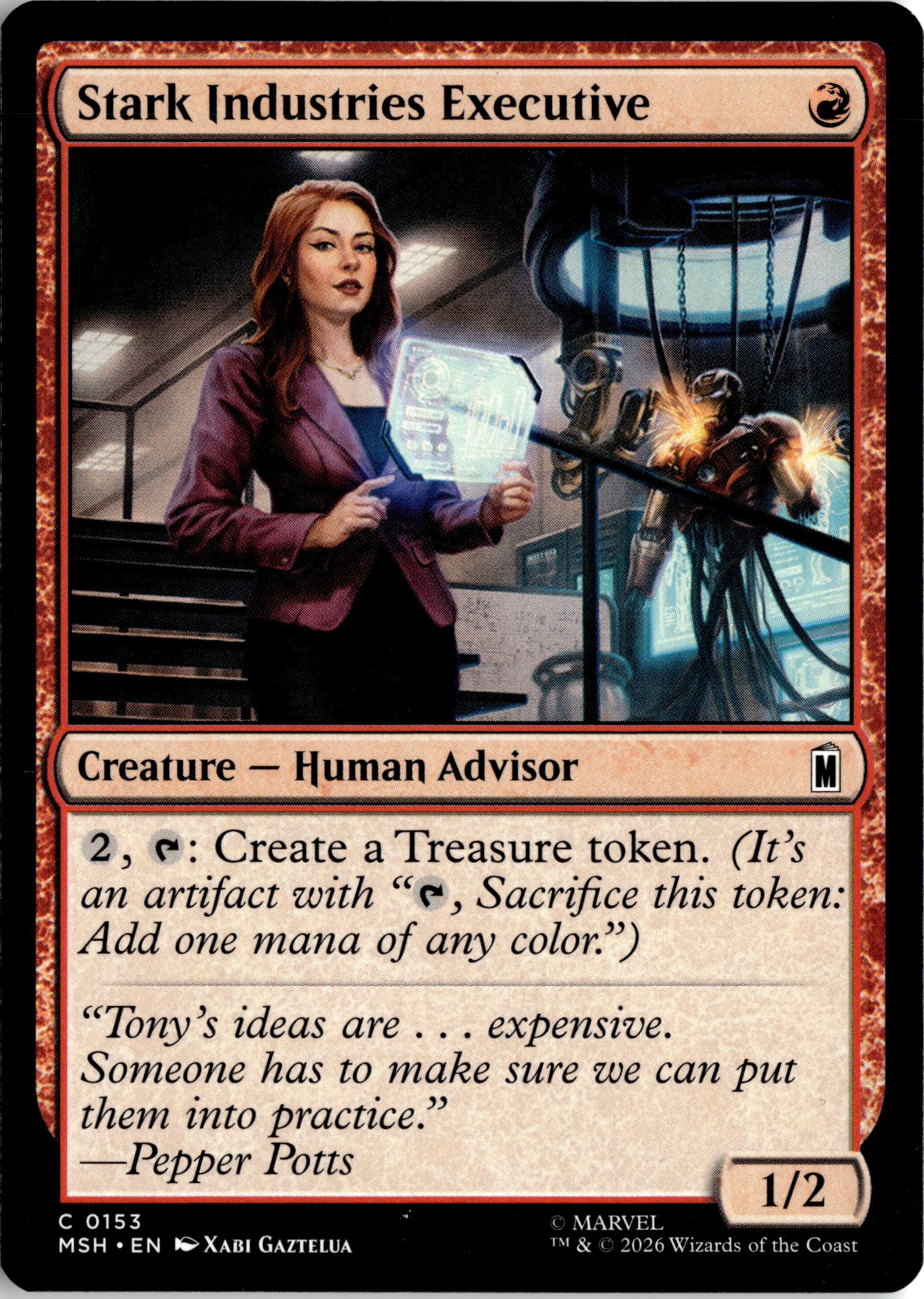 2026 Mtg Msh En Stark Industries Executive graded slab