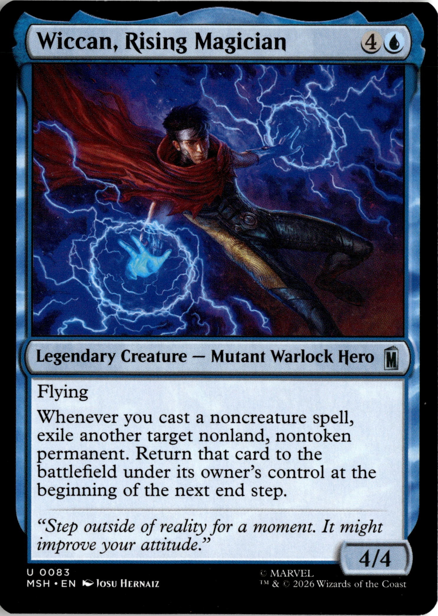 Wiccan, Rising Magician graded slab