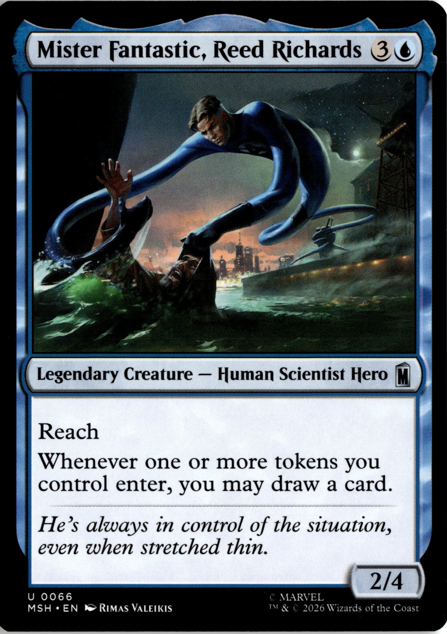 2026 Mtg Msh En Mister Fantastic, Reed Richards graded slab