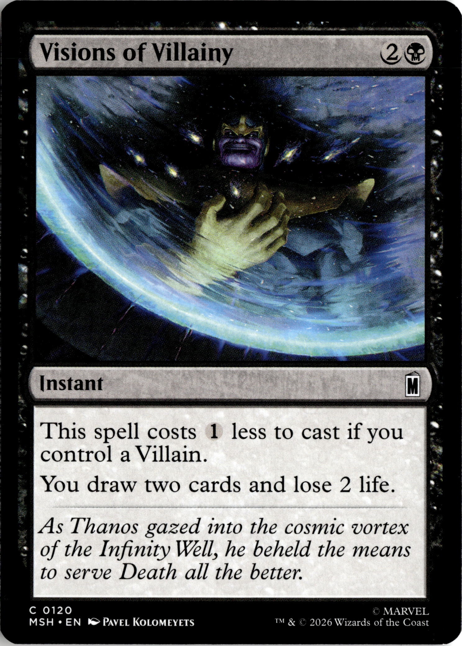 Visions Of Villainy graded slab
