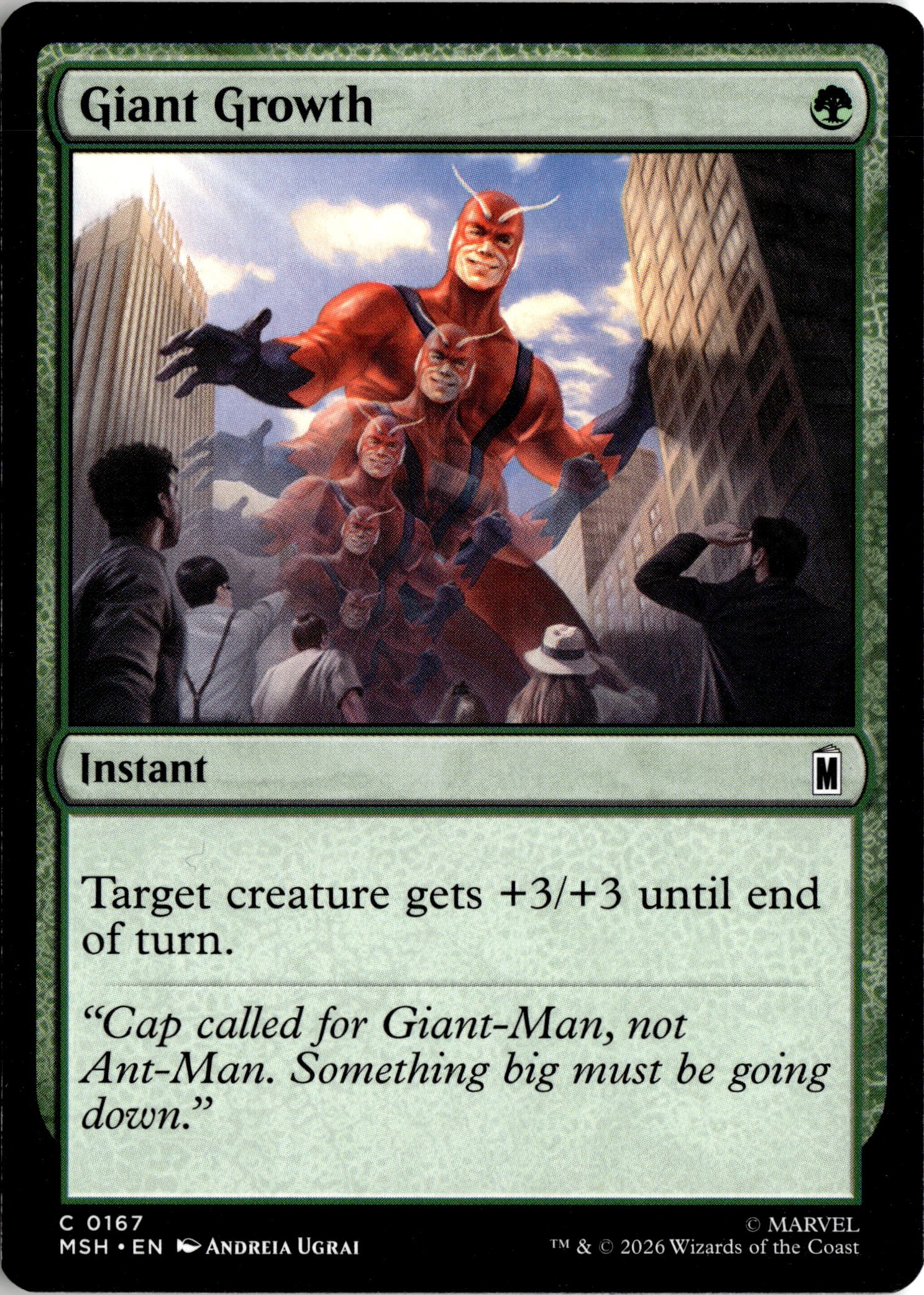 Giant Growth graded slab