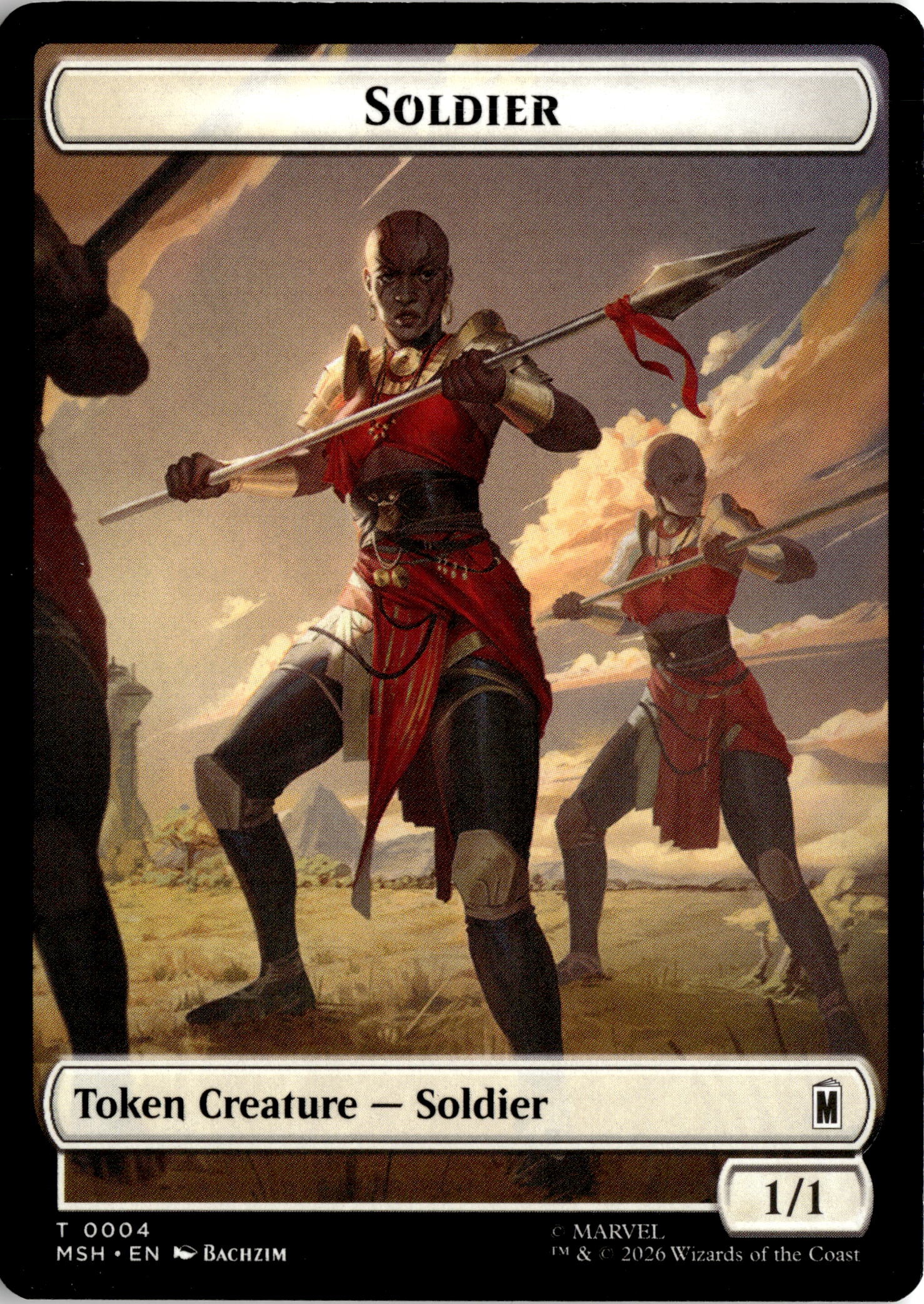 2026 Mtg Msh En Soldier / Insect graded slab