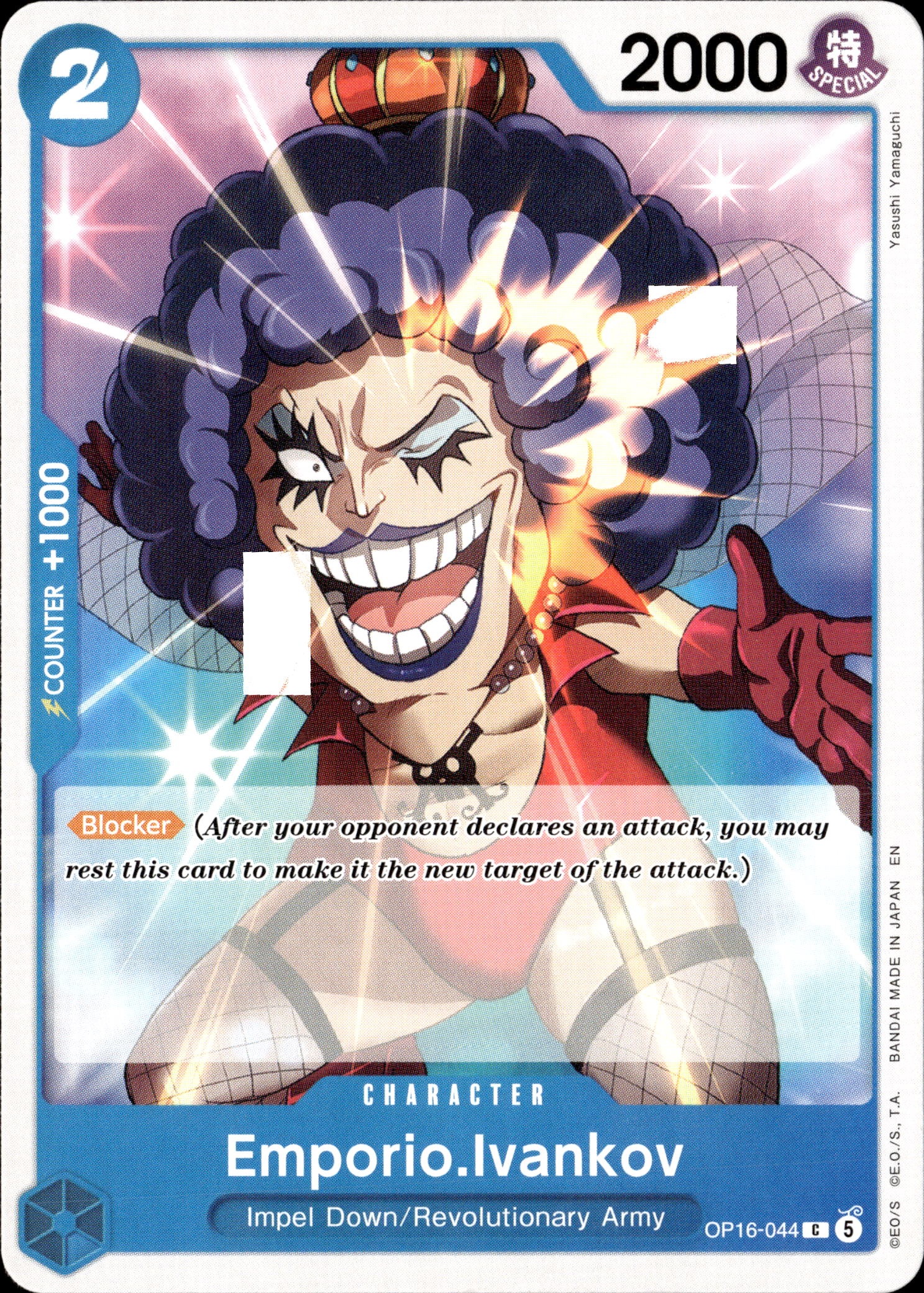 2026 One Piece Op16 En Emporio.Ivankov graded slab