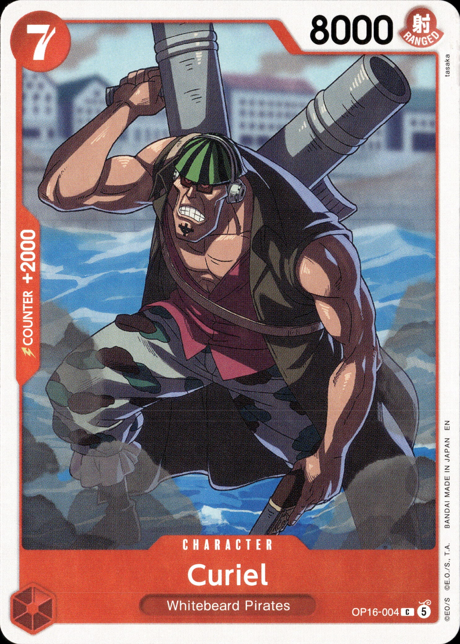 2026 One Piece Op16 En Curiel graded slab