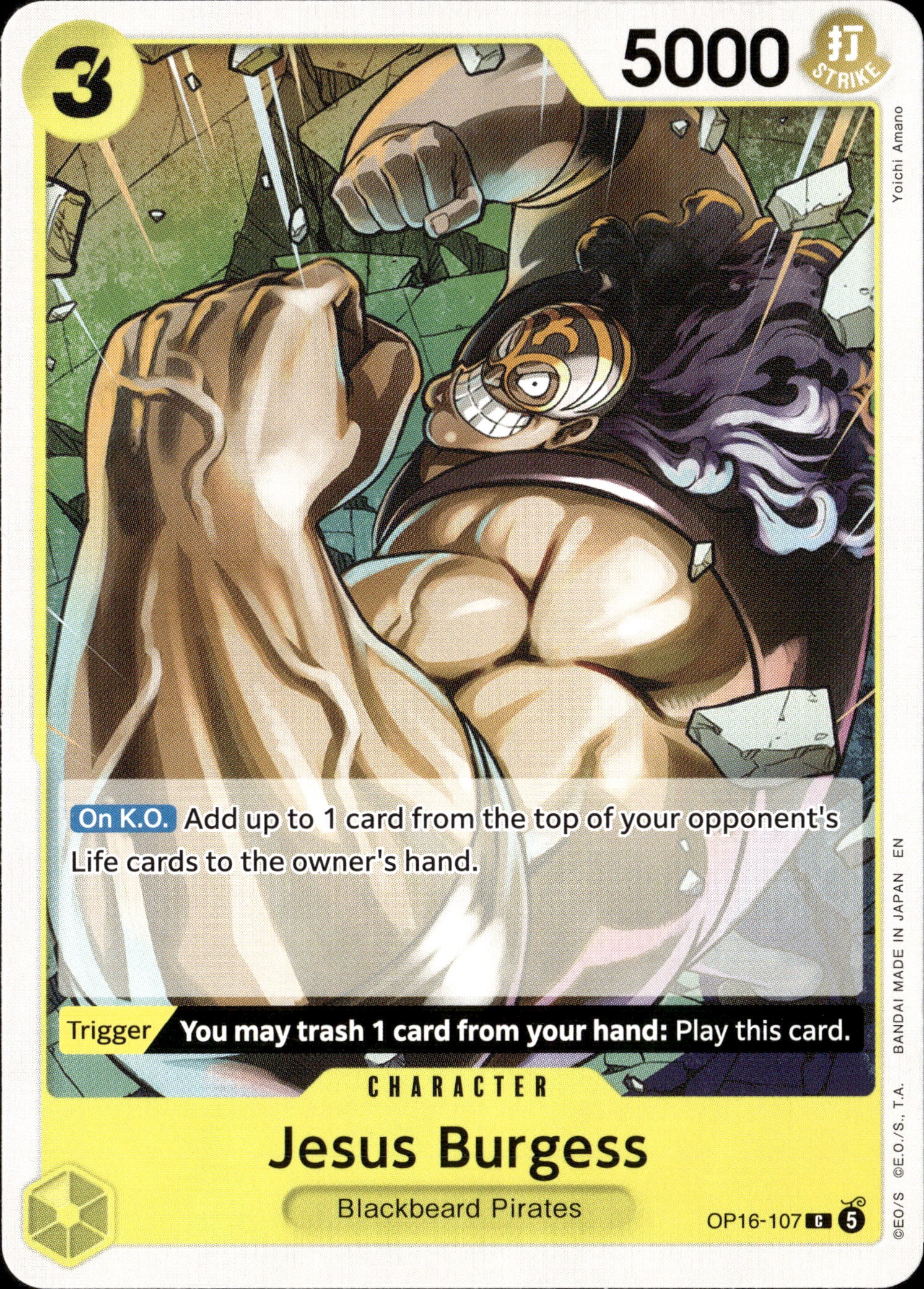 Jesus Burgess graded slab