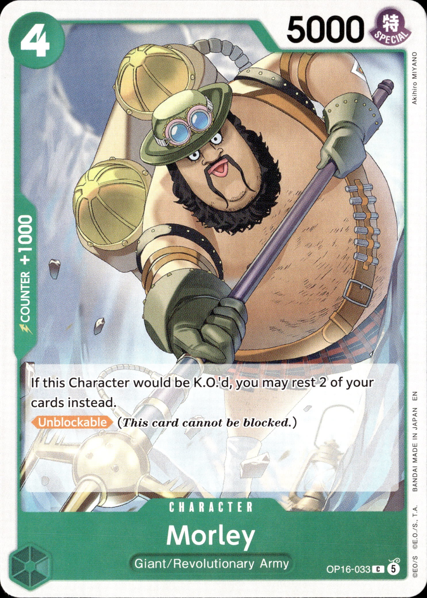 2026 One Piece Op16 En Morley graded slab