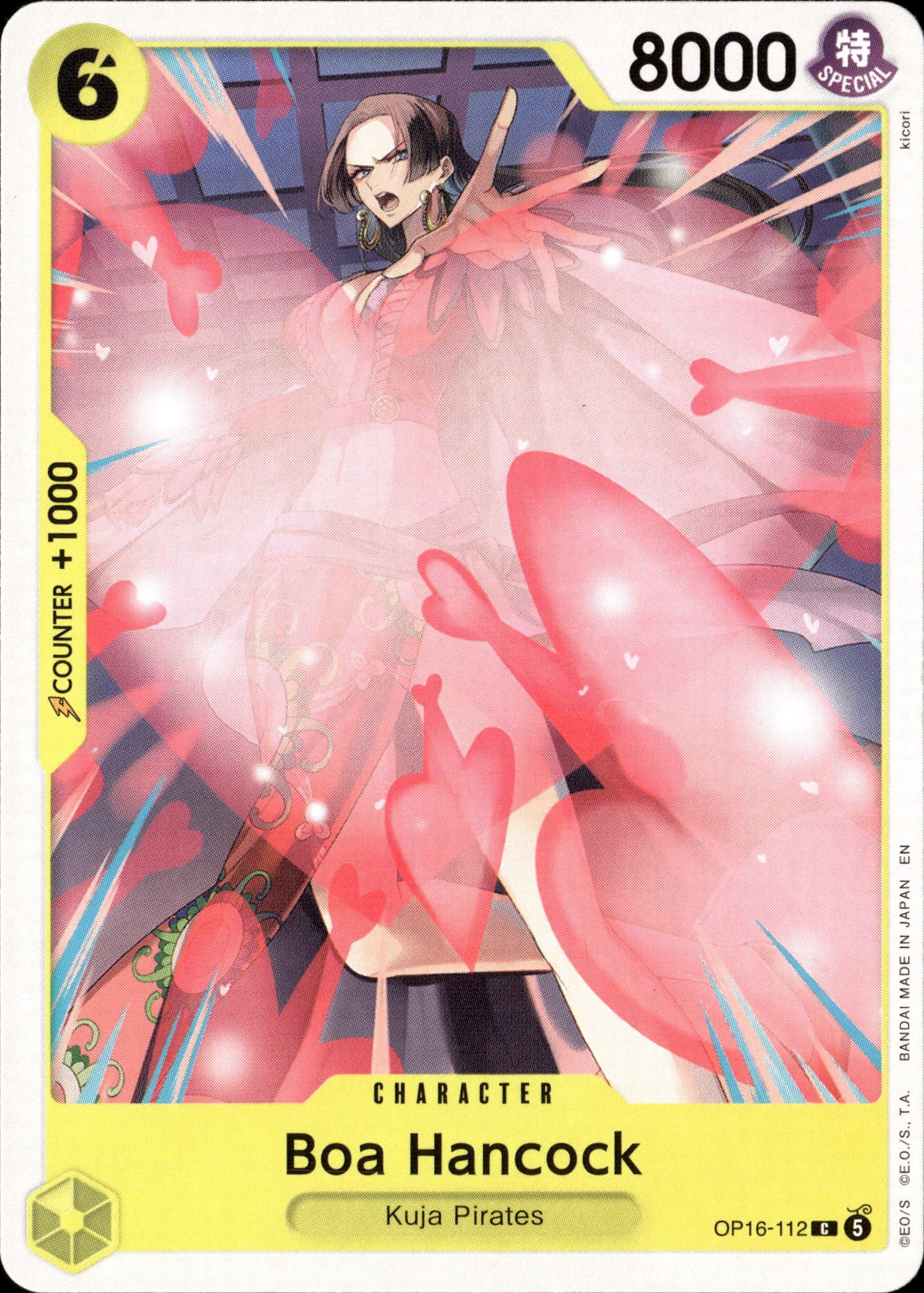 2026 One Piece Op16 En Boa Hancock graded slab