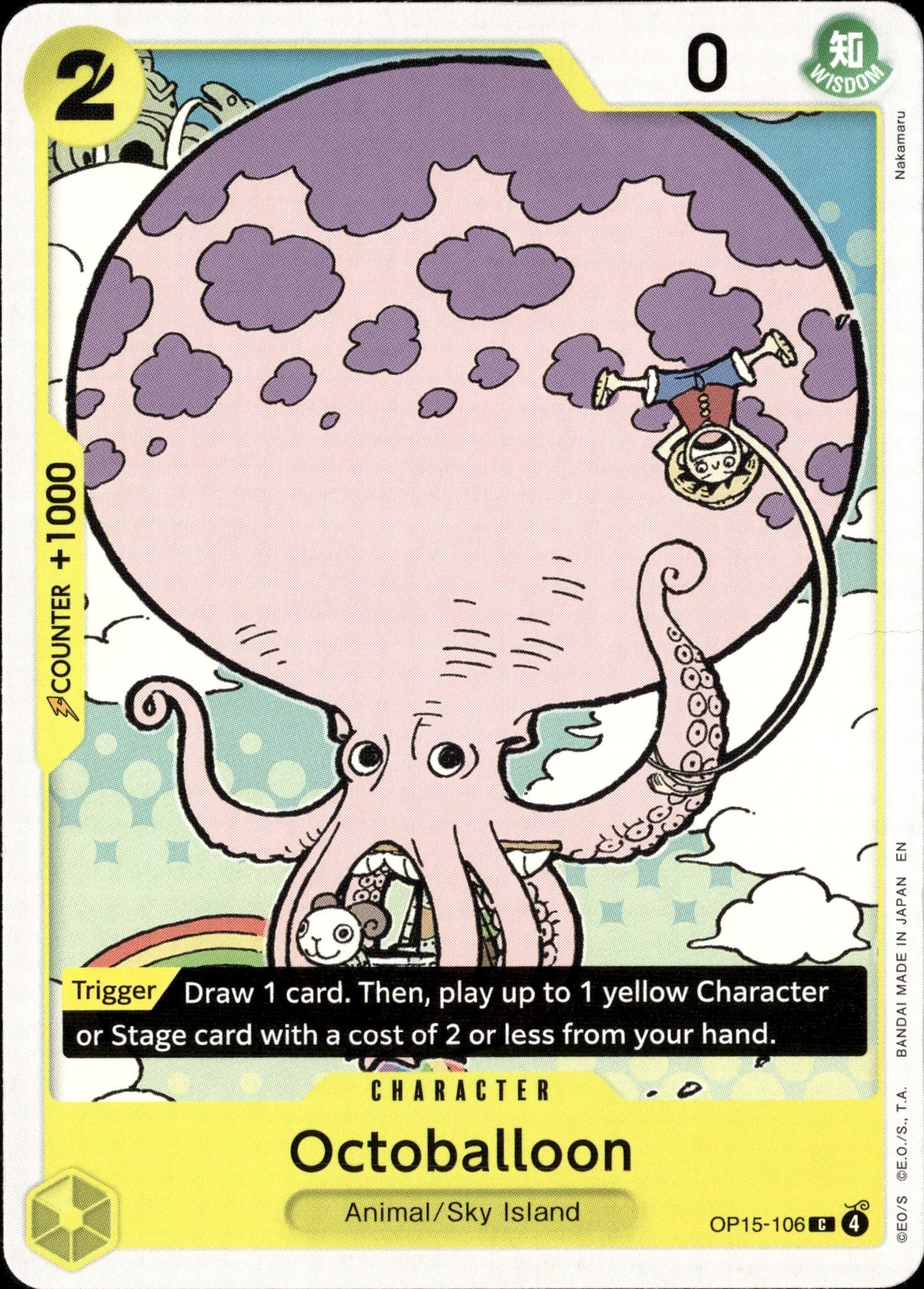2026 One Piece Op16 En Octoballoon graded slab