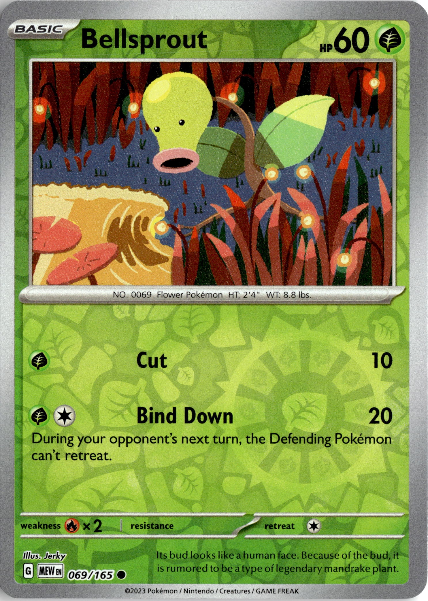 Bellsprout graded slab