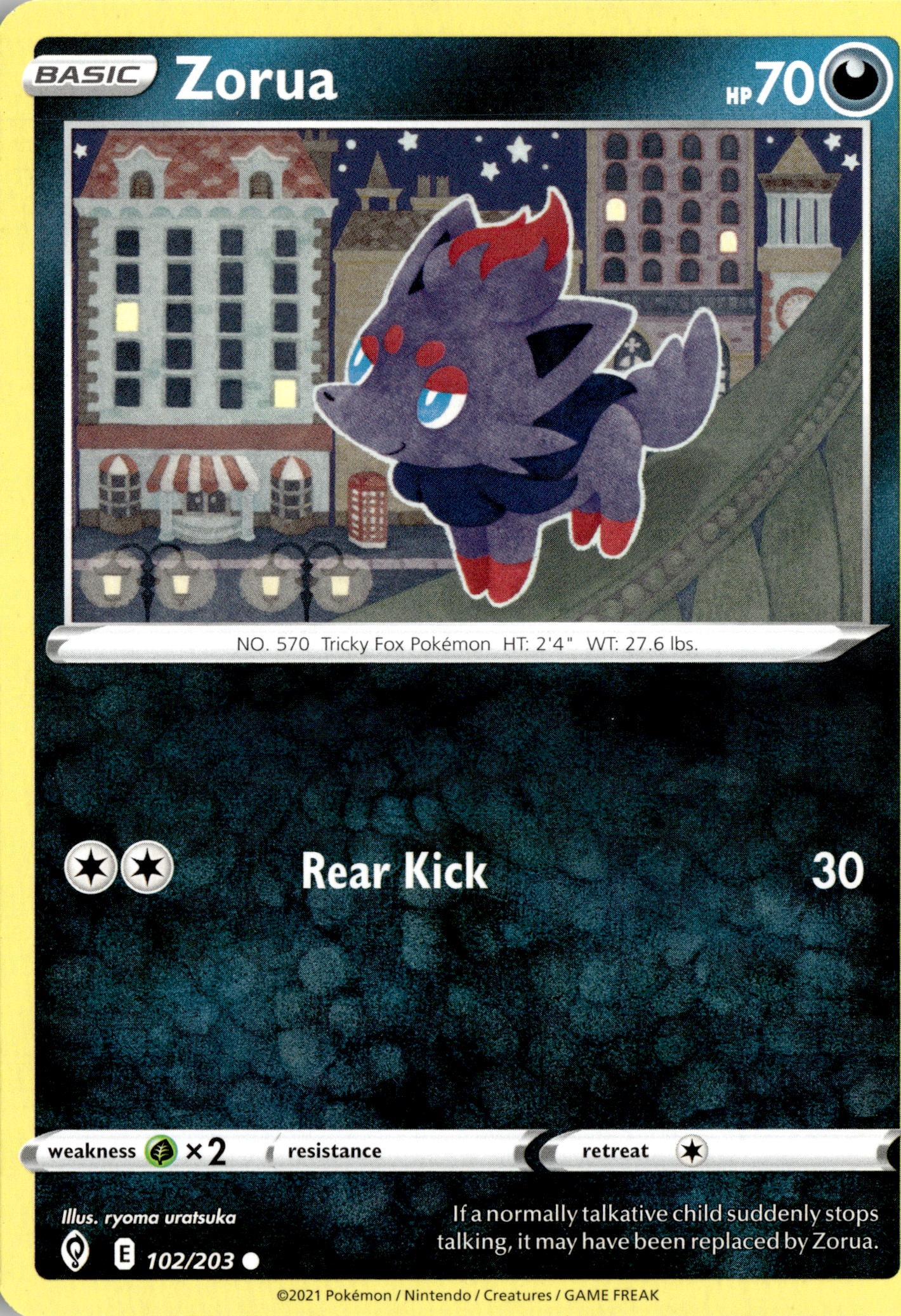 Zorua graded slab