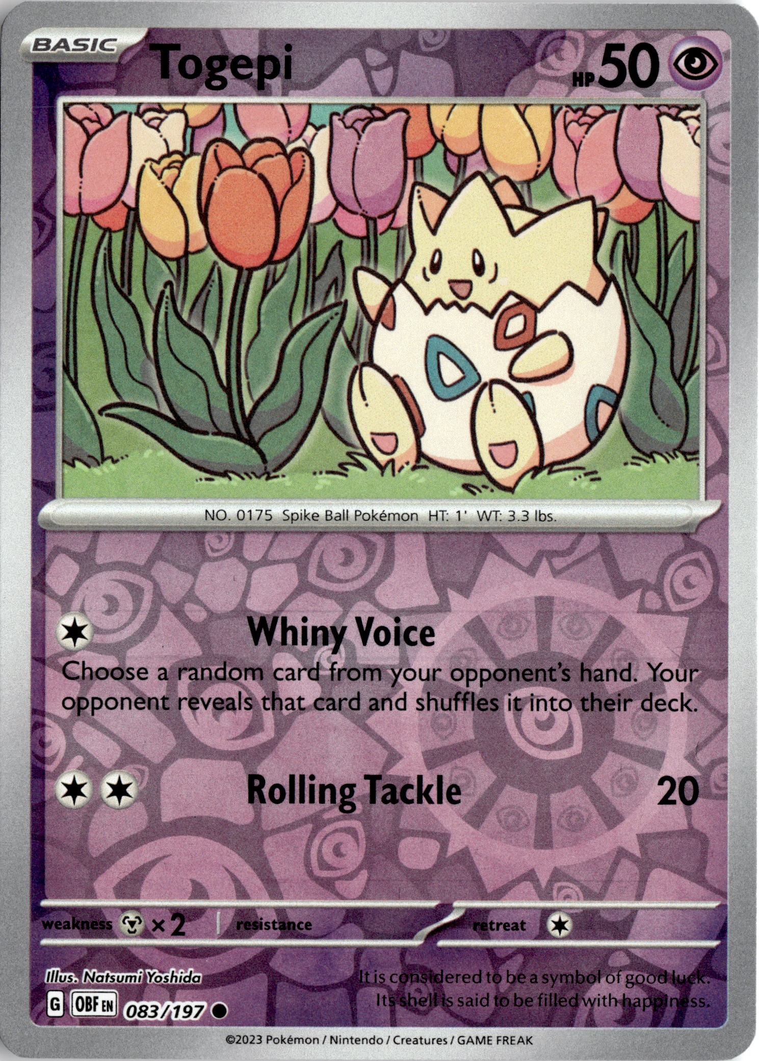 Togepi graded slab