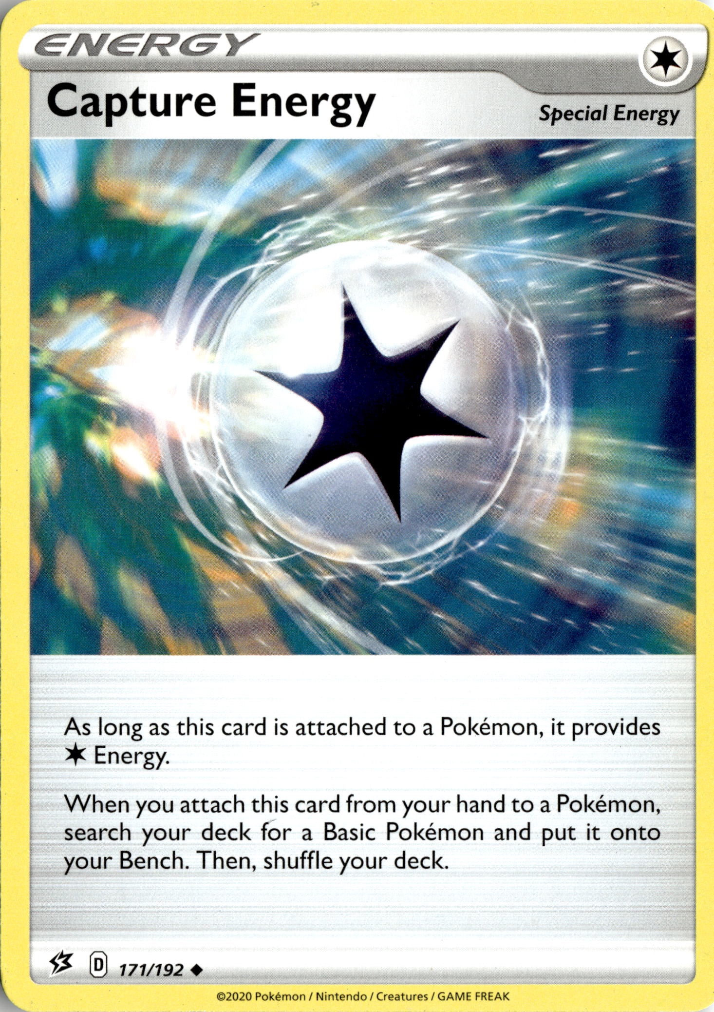 2020 Pokemon Rcl En Capture Energy graded slab