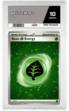 2023 SV EN HOLO #001 BASIC ENERGY MPE 10 GEM/MT — graded card up for auction