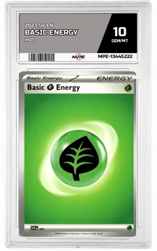 2023 SV EN #001 BASIC ENERGY MPE 10 GEM/MT — graded card up for auction