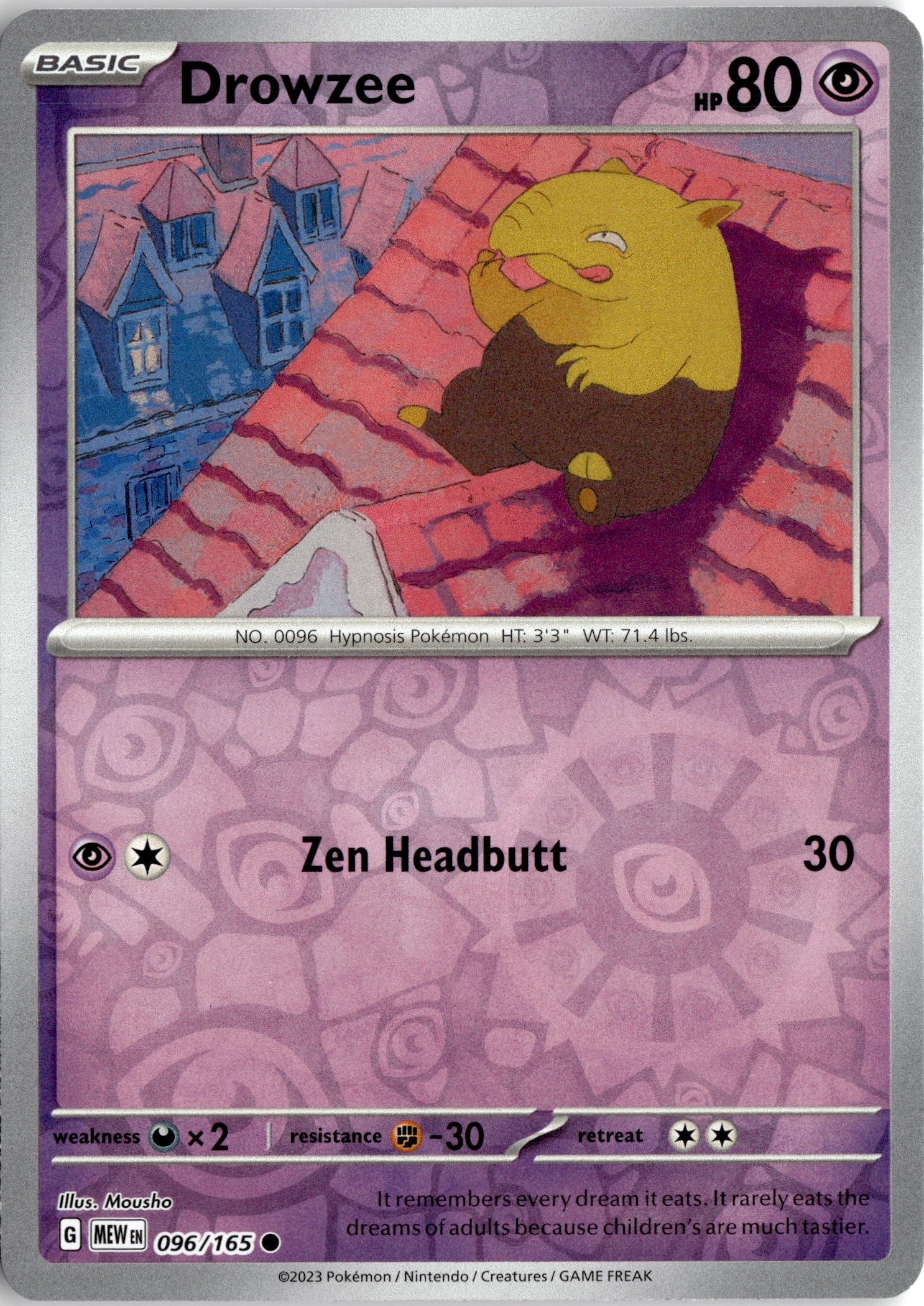 Drowzee graded slab