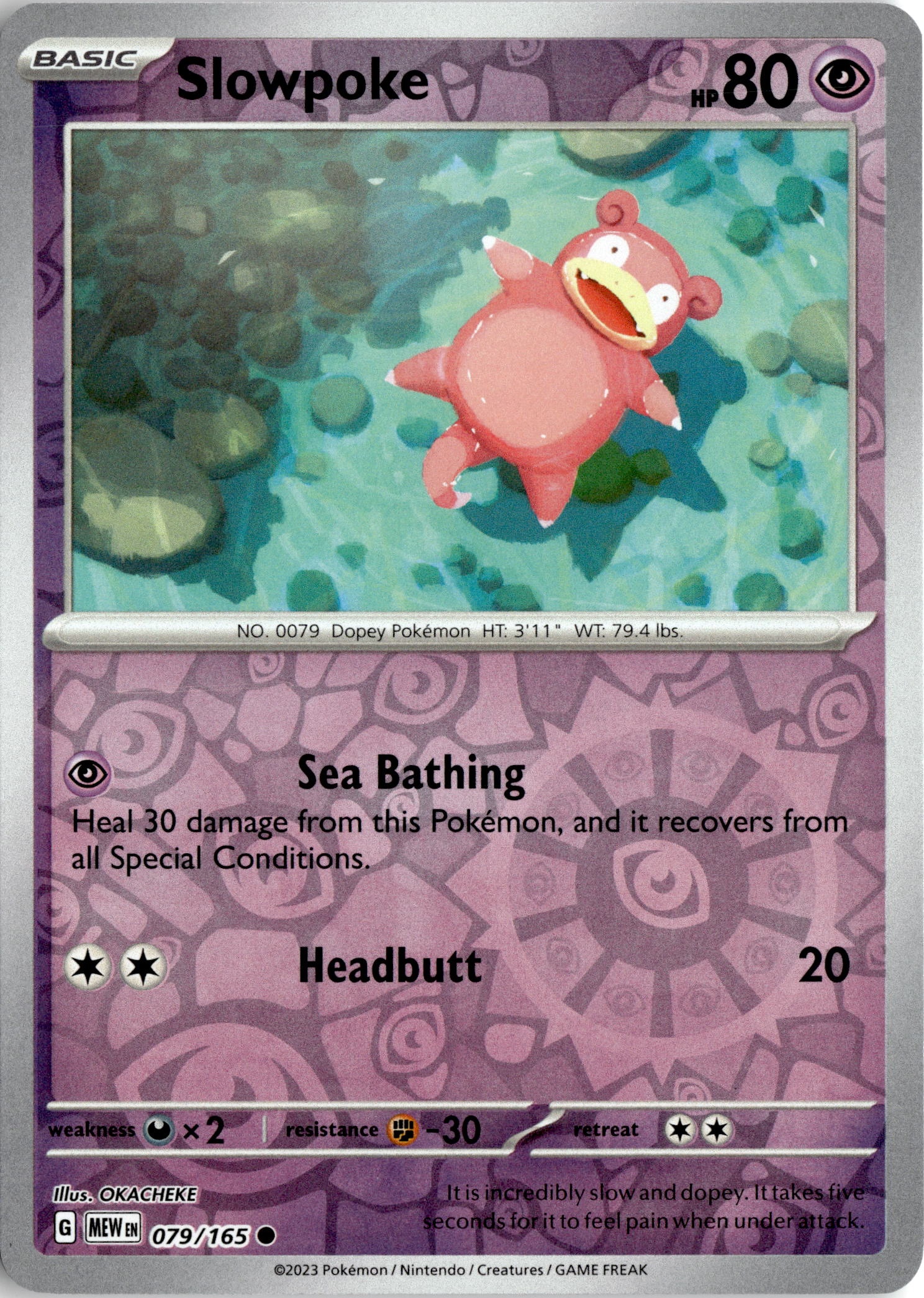 Slowpoke graded slab