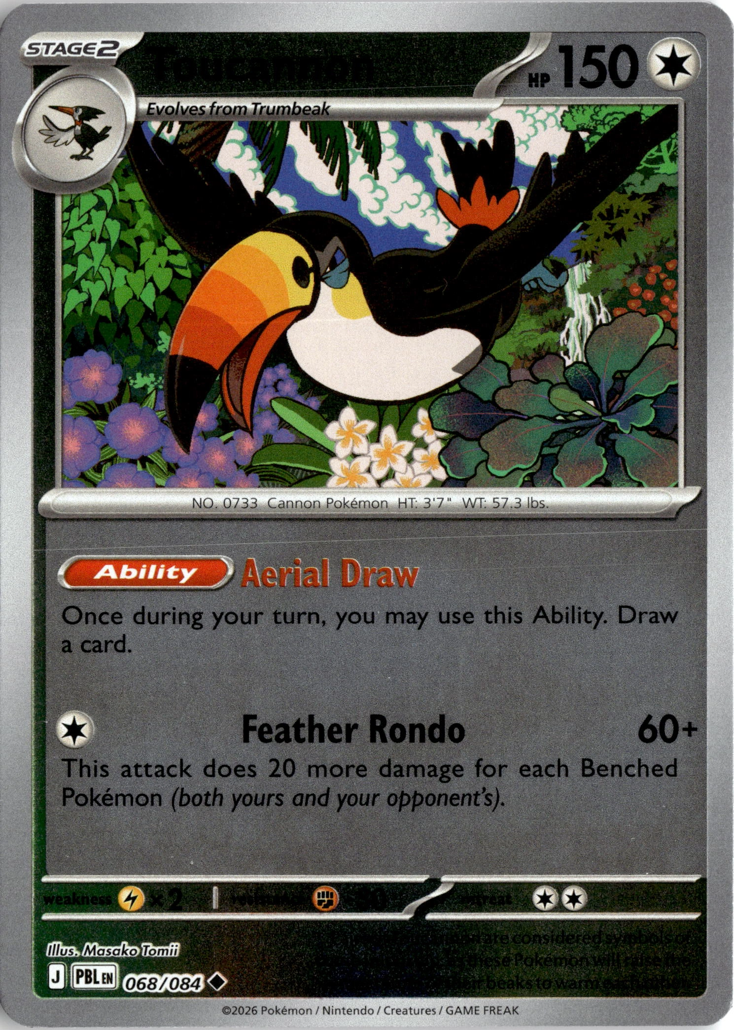 Toucannon graded slab