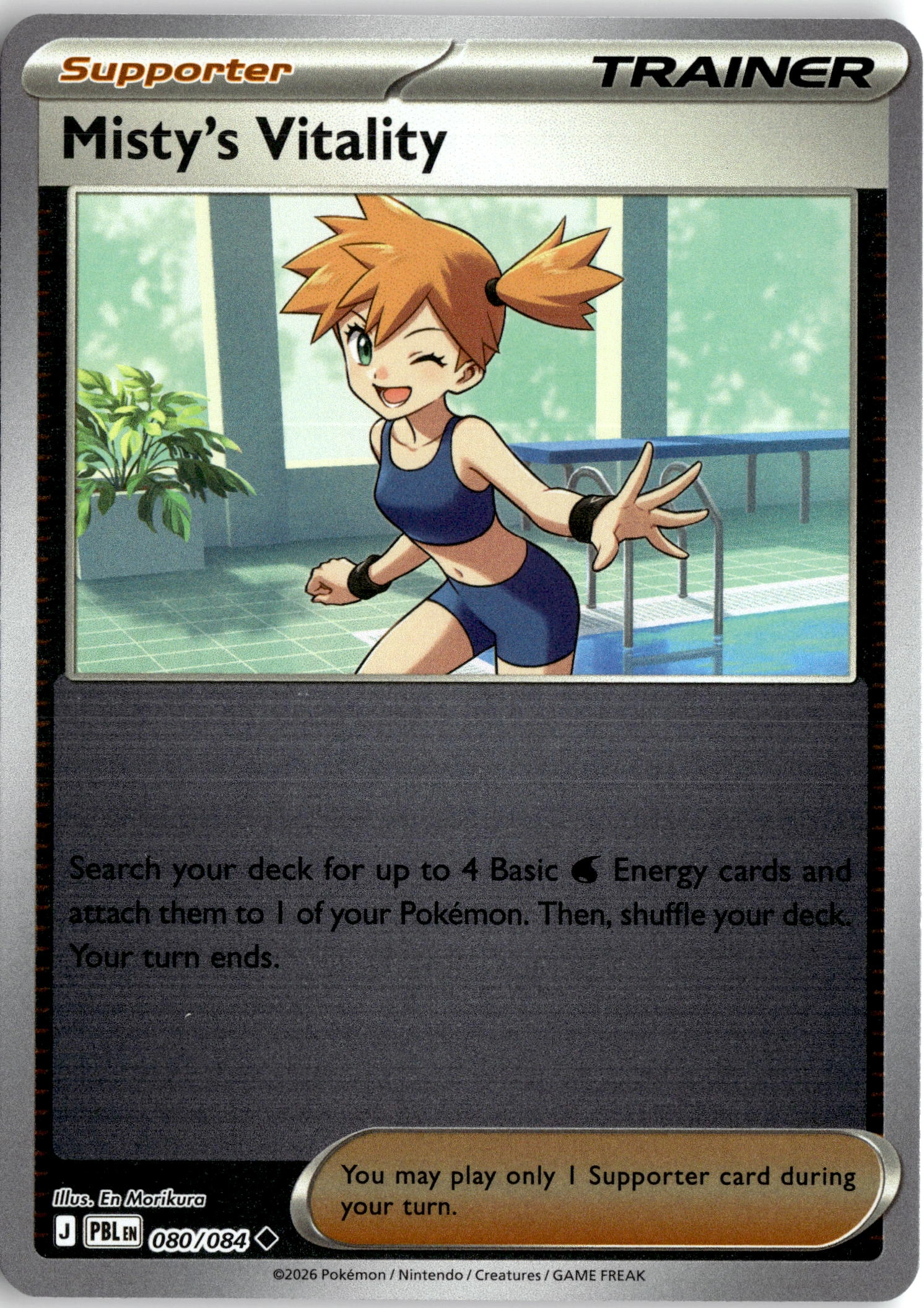 Misty's Vitality graded slab