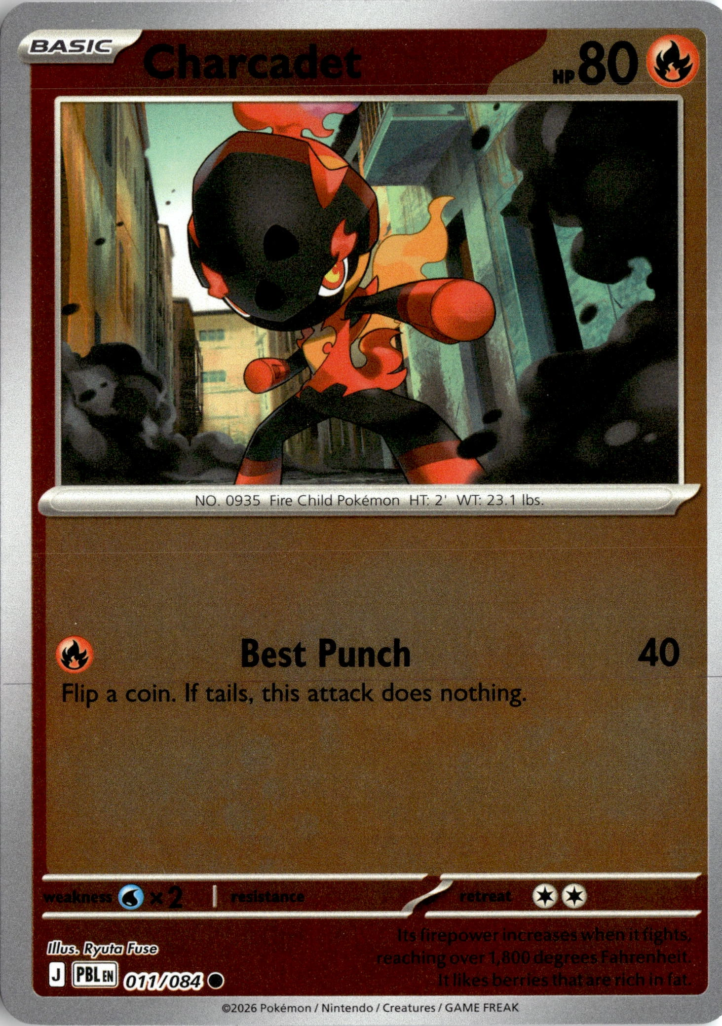 Charcadet graded slab