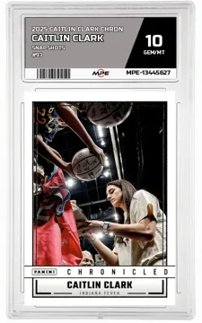 2025 CAITLIN CLARK CHRON SNAPSHOTS #93 CAITLIN CLARK MPE 10 GEM/MT — graded card up for auction