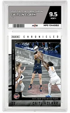 2025 CAITLIN CLARK CHRON #48 CAITLIN CLARK MPE 9.5 MINT+ — graded card up for auction