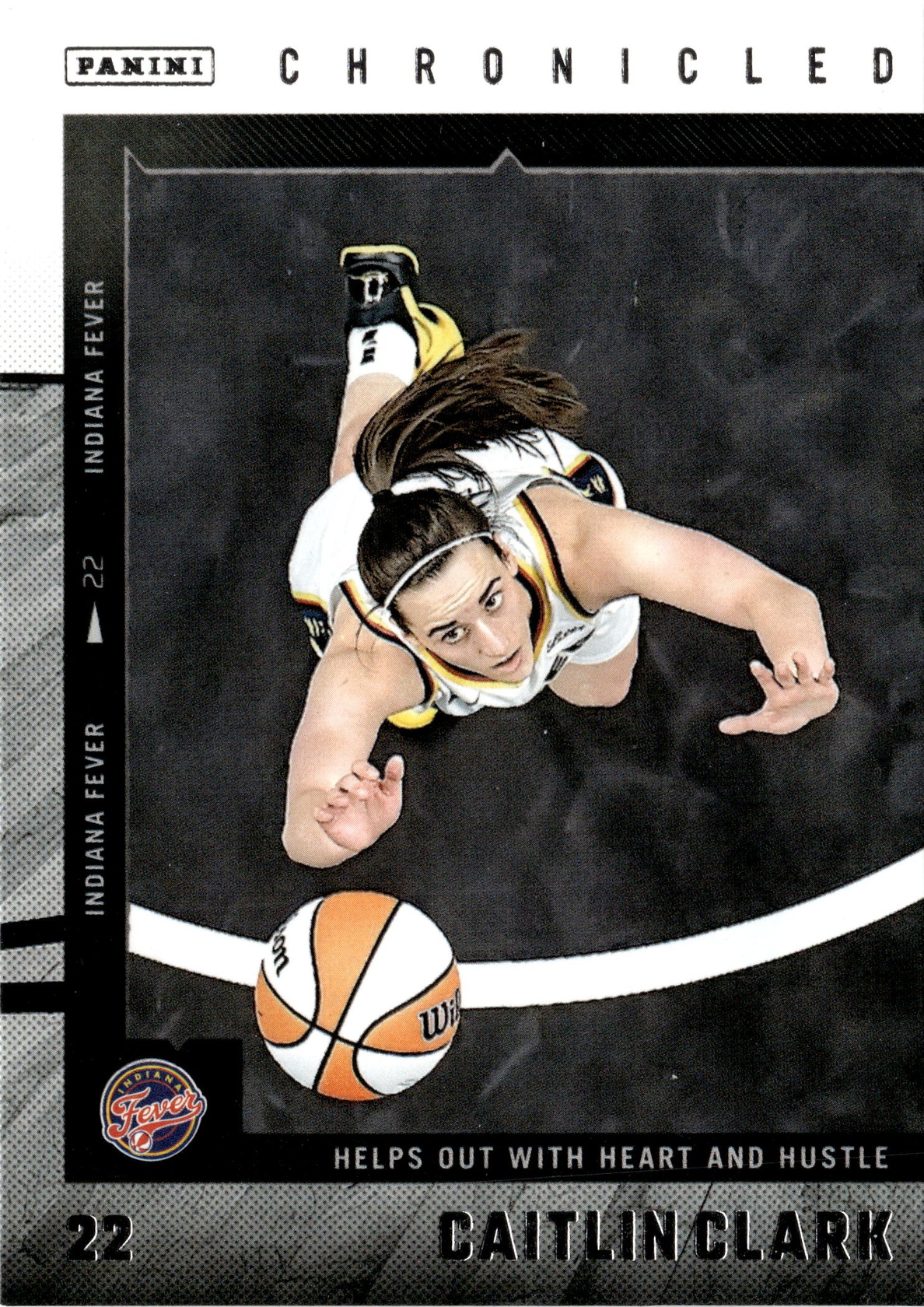 2025 Caitlin Clark Chron Caitlin Clark graded slab